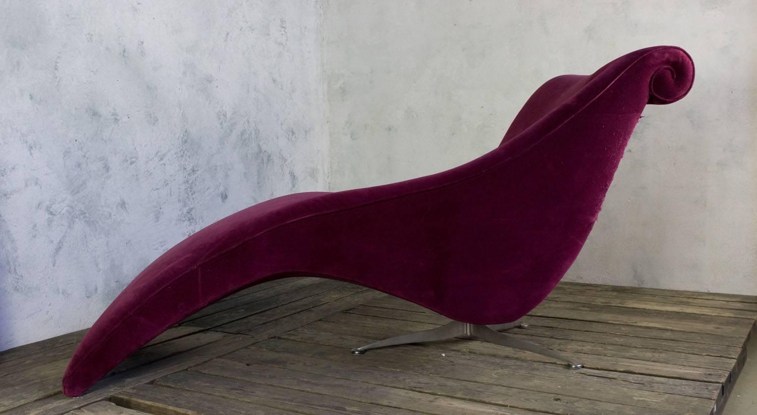 Italian Modern Chaise Longue (Ende des 20. Jahrhunderts)