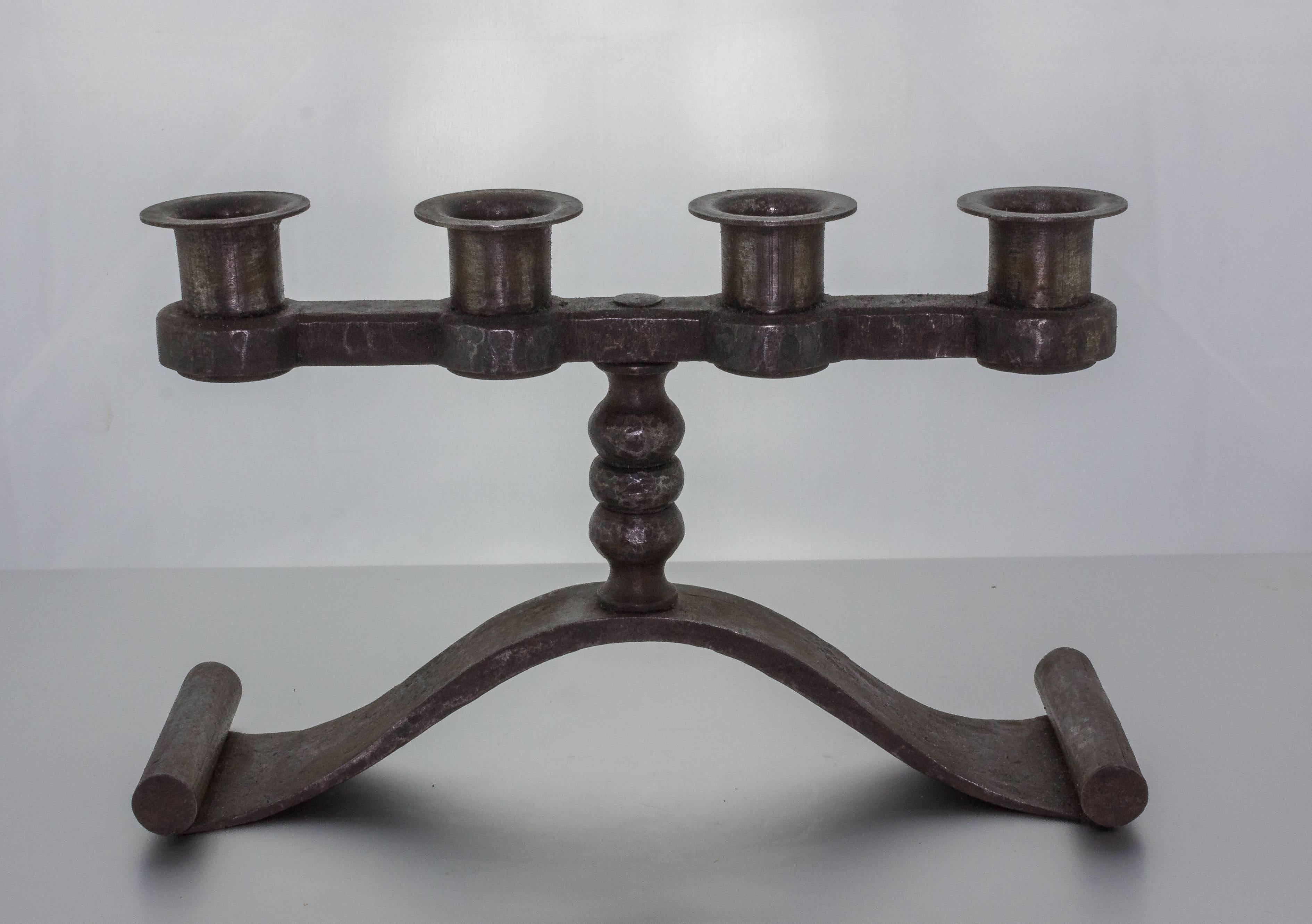 Art Deco Pair of French Candelabras Signed Charles Piguet For Sale