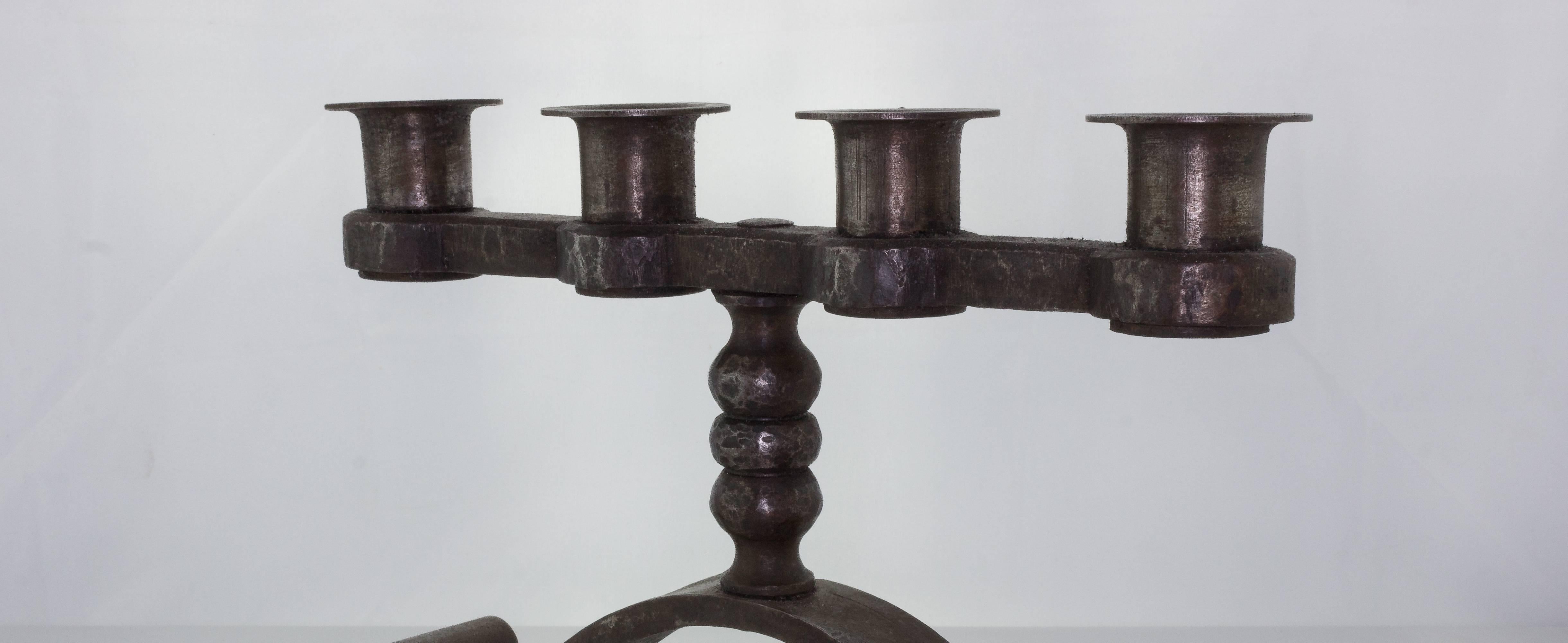 Mid-20th Century Pair of French Candelabras Signed Charles Piguet For Sale