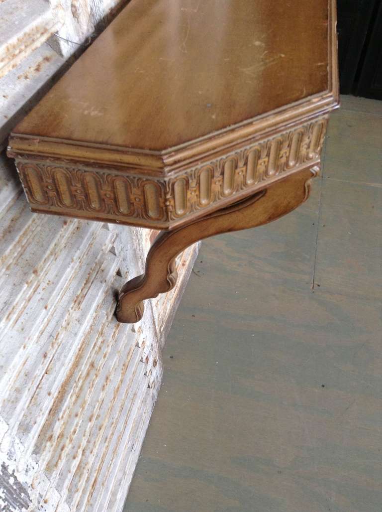 Carved Wood Console 5