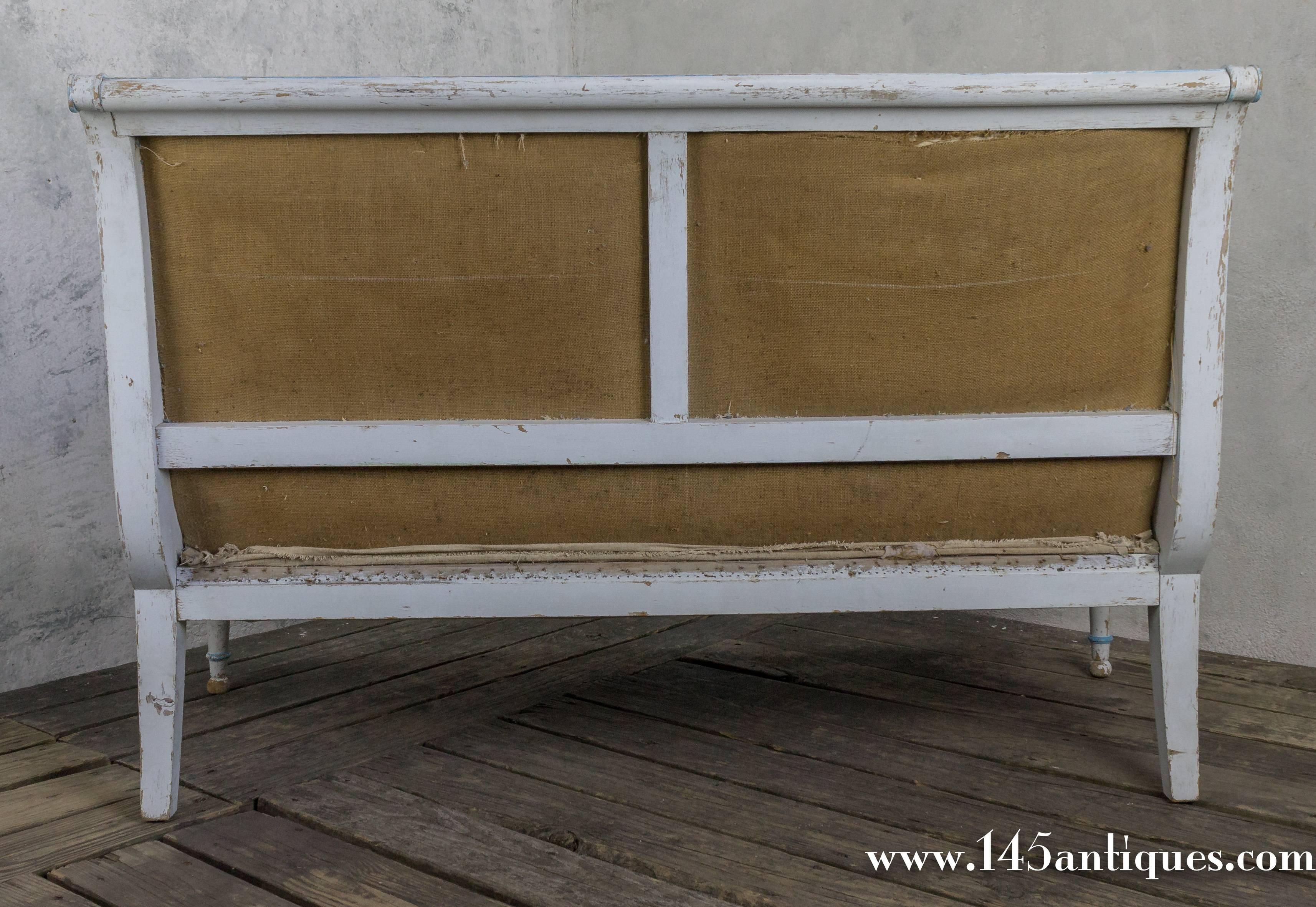 French Directoire Style Settee 2