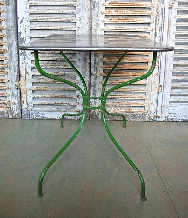 Metal French Early 20th Century Garden Table