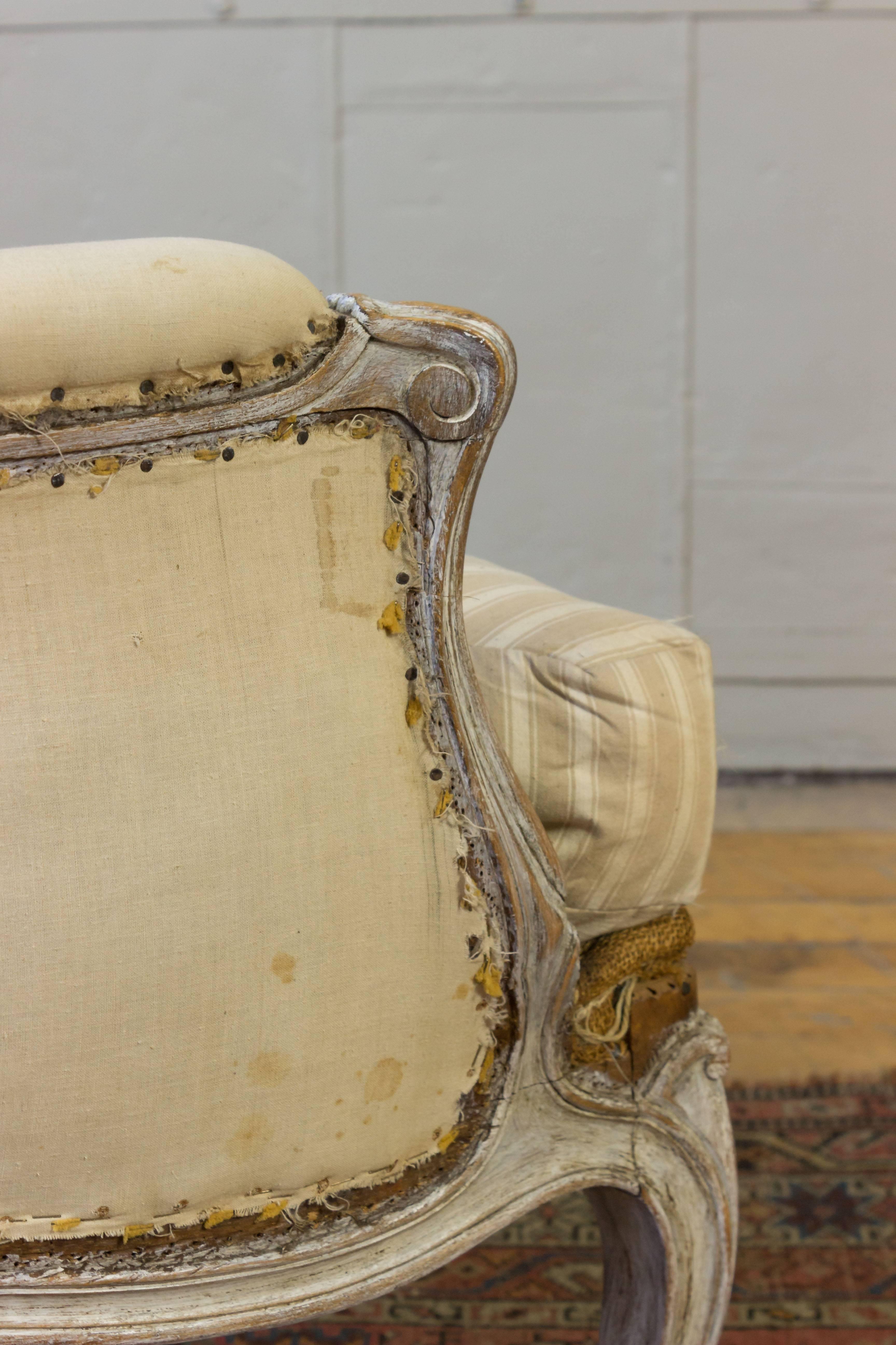Pair of Louis XV Style Armchairs (Polster)
