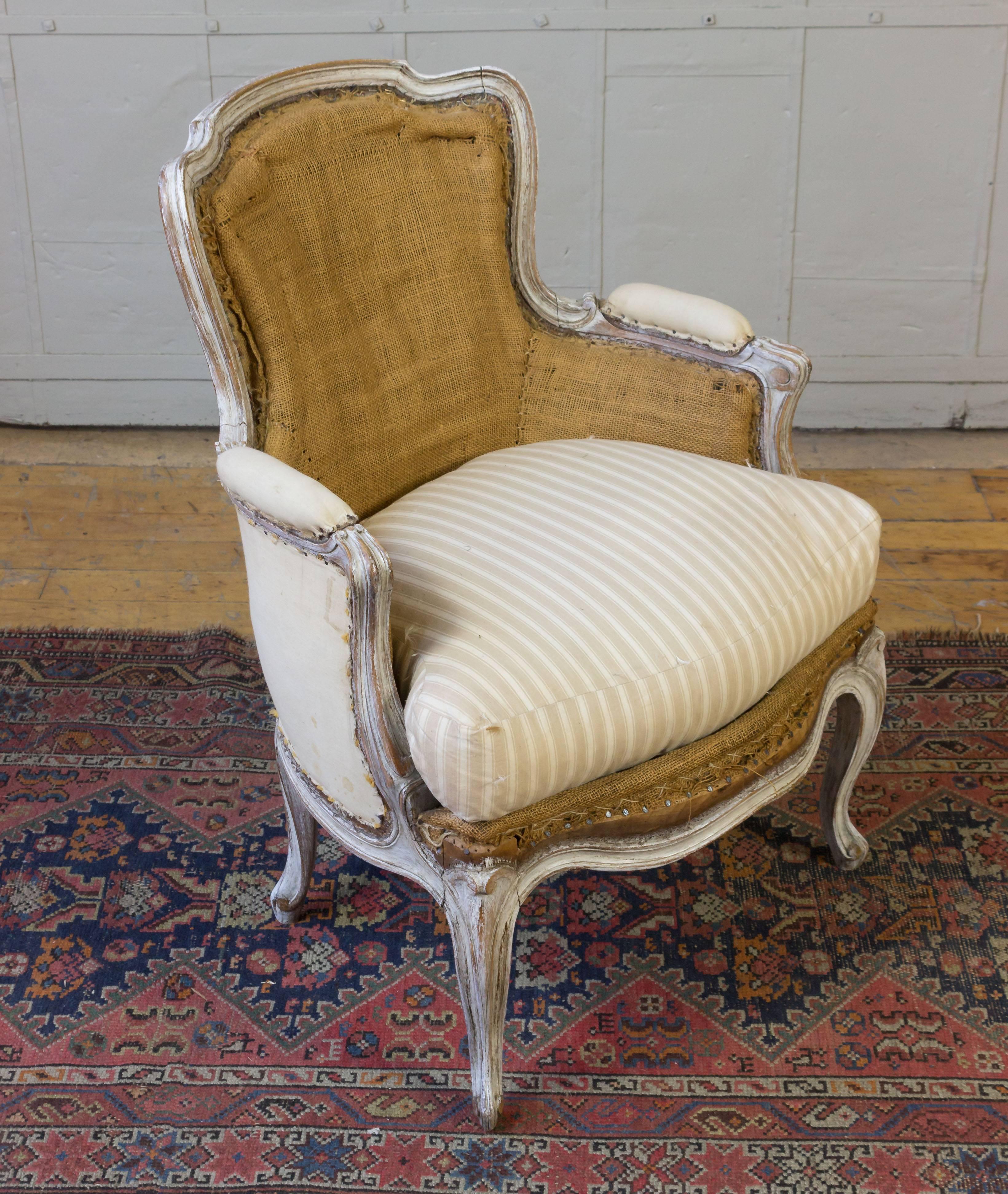 Pair of Louis XV Style Armchairs 2