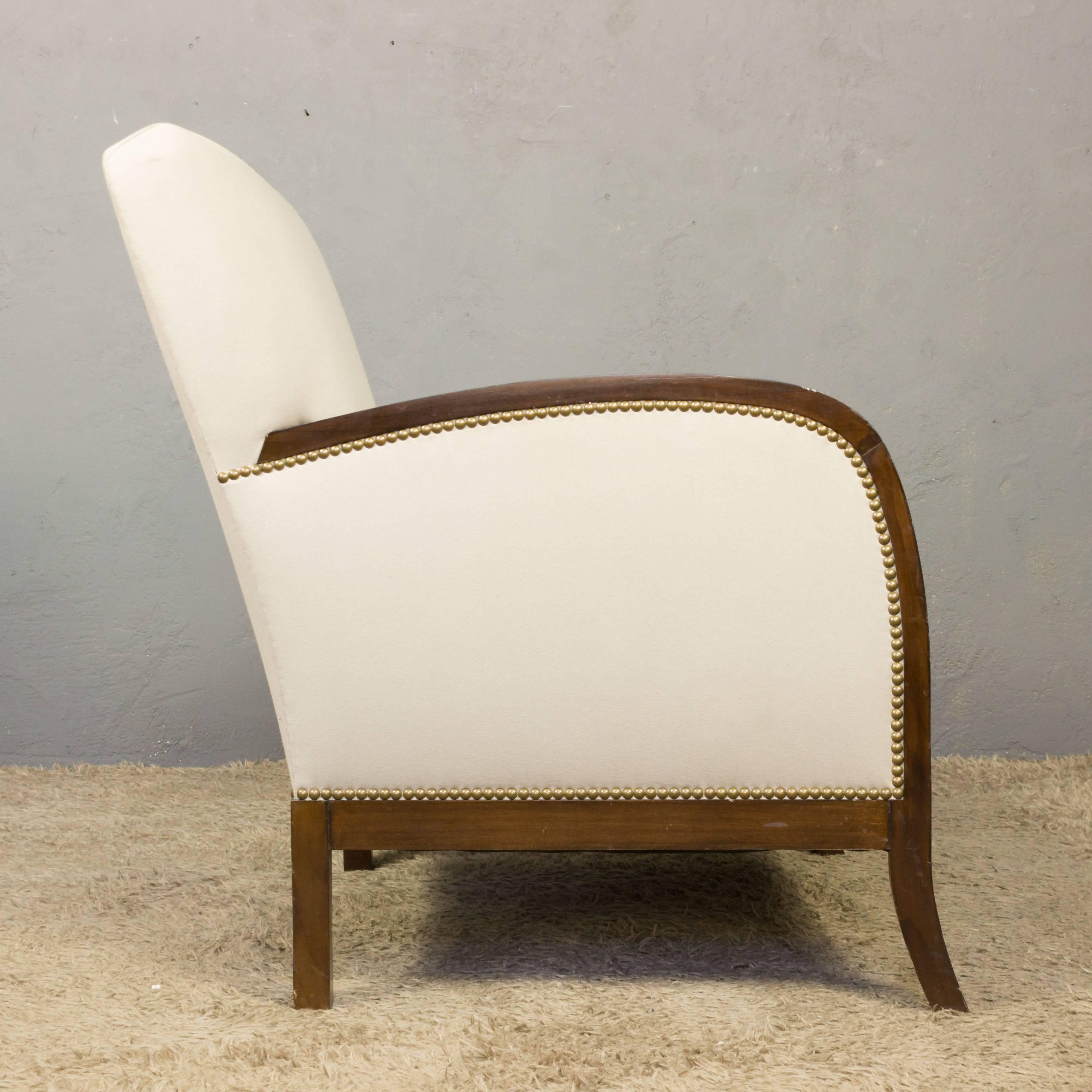 American Reproduction French 1930s Armchair