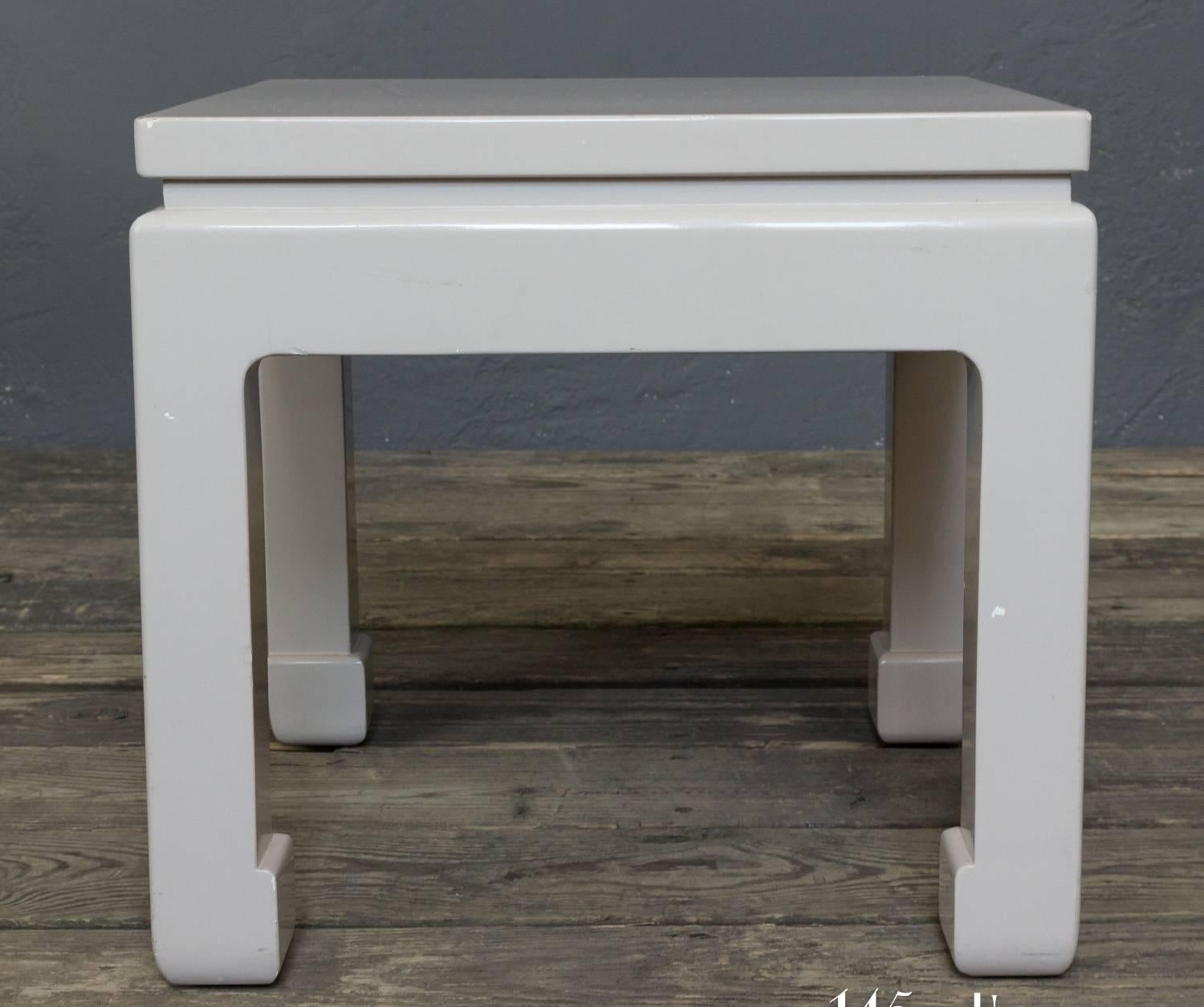 Chinese Modern End Tables 1