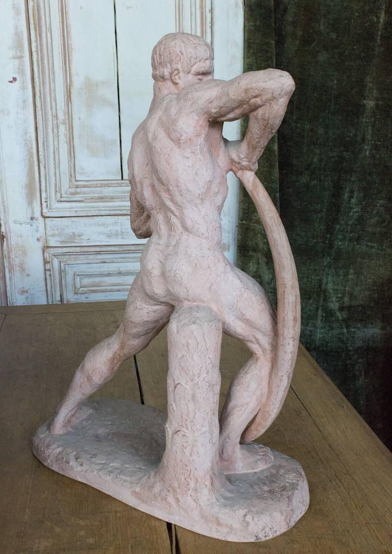 French Art Deco Sculpture by Henri Bargas