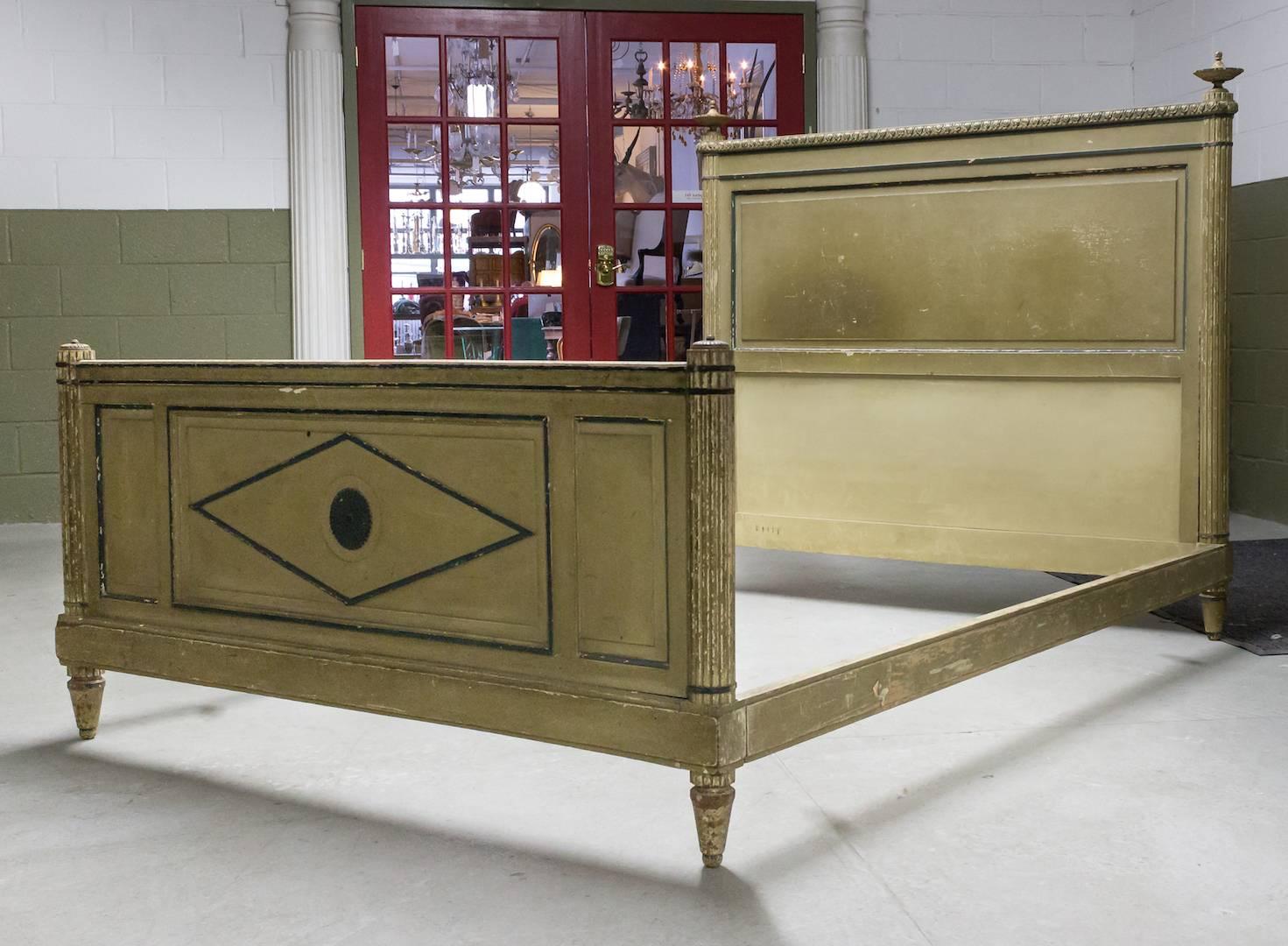 French Double Bed, 1940s 1