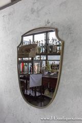 Shield Shaped  Modern Italian Mirror