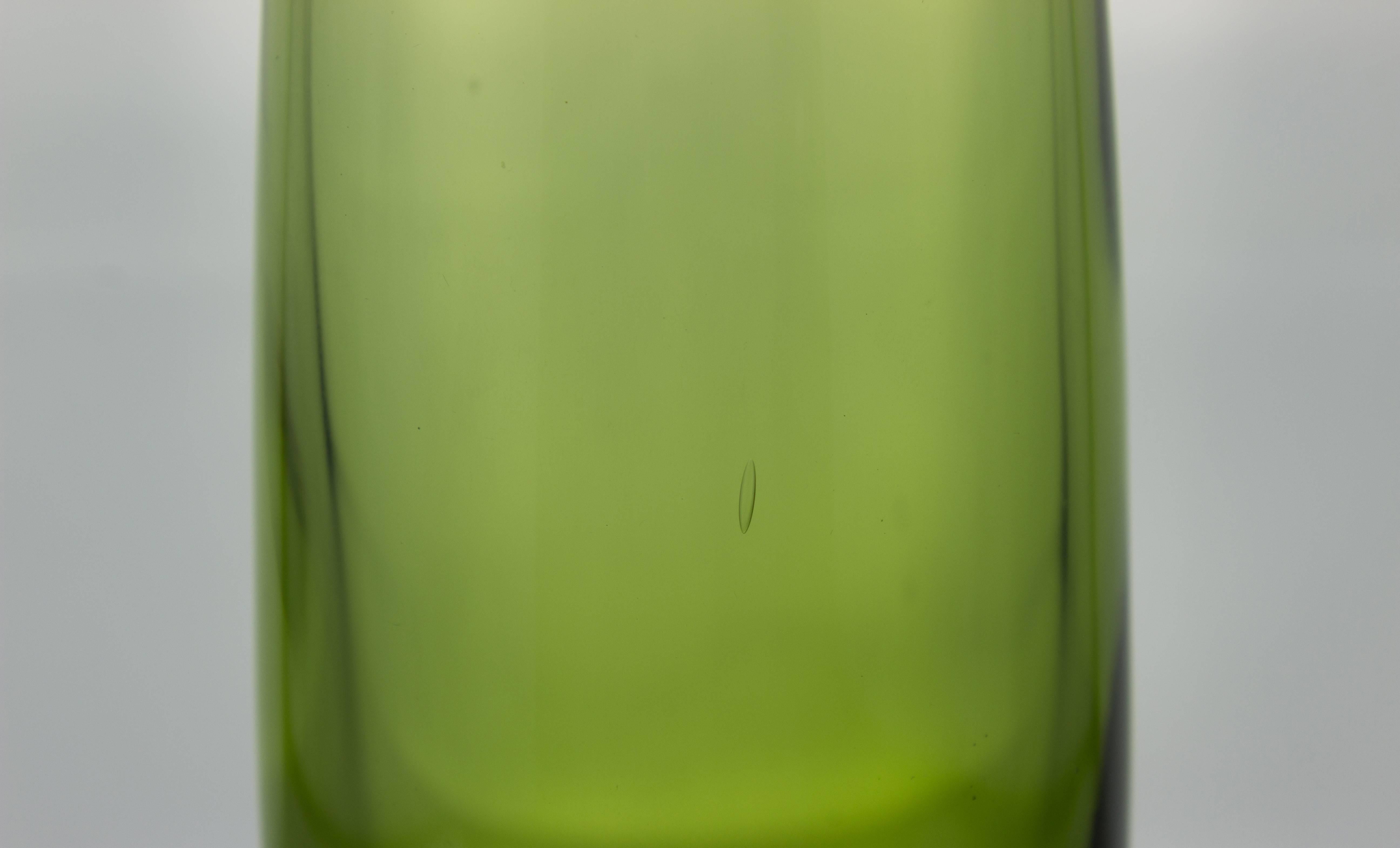 light green vase