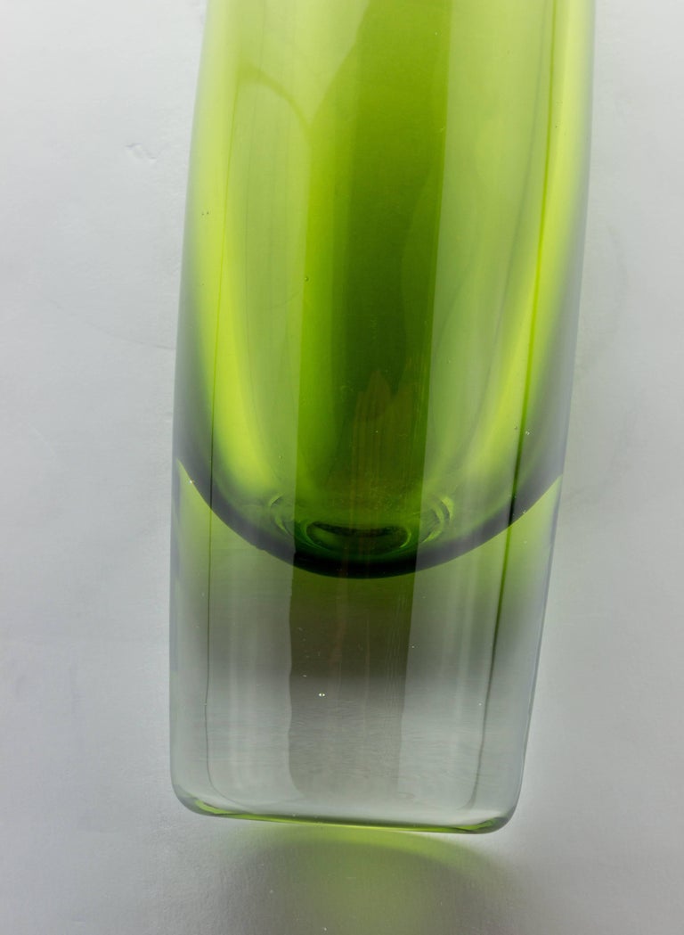 Modern Light Green Crystal Bud Vase at 1stDibs crystal bud vases