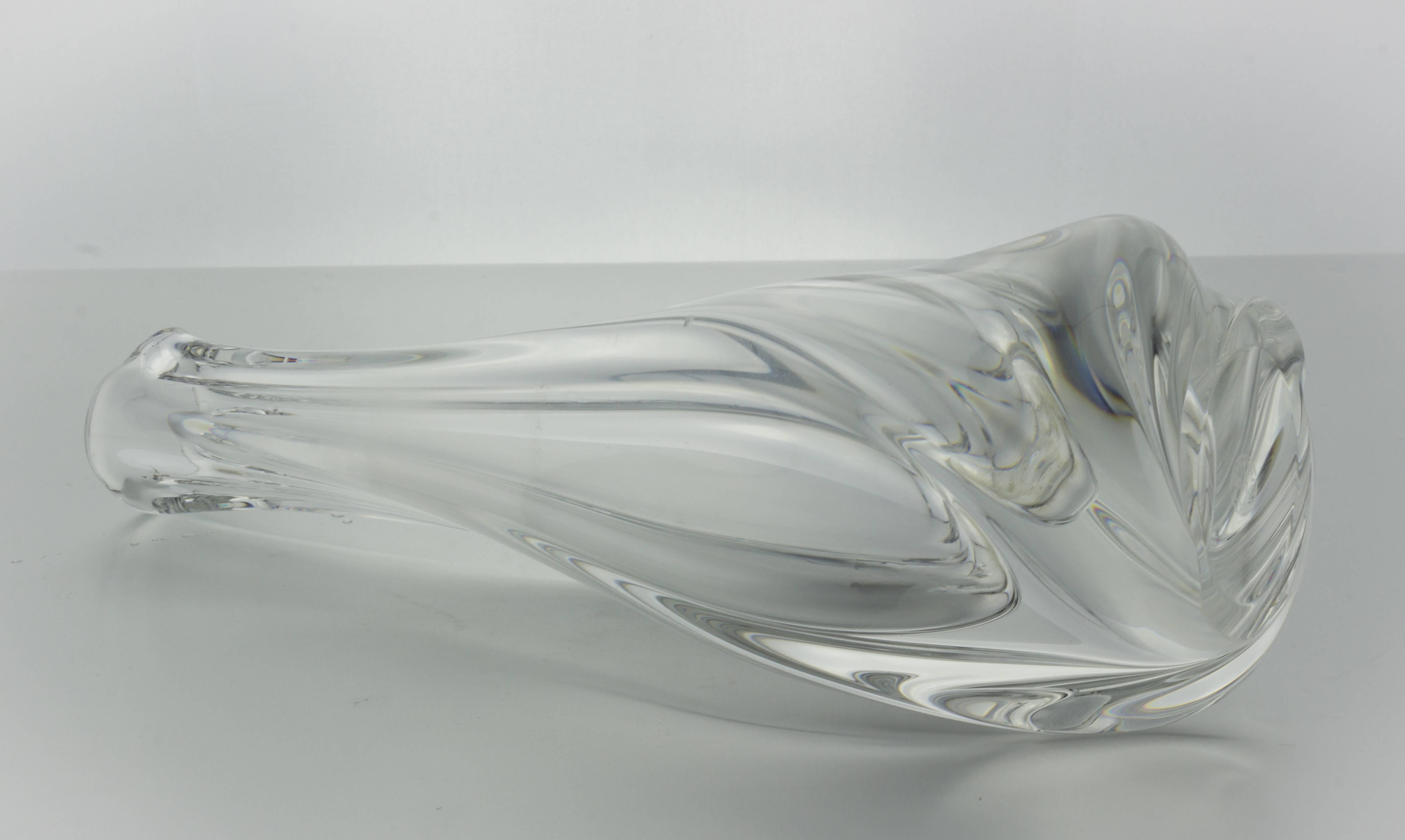 French Crystal Bud Vase In Good Condition In Buchanan, NY