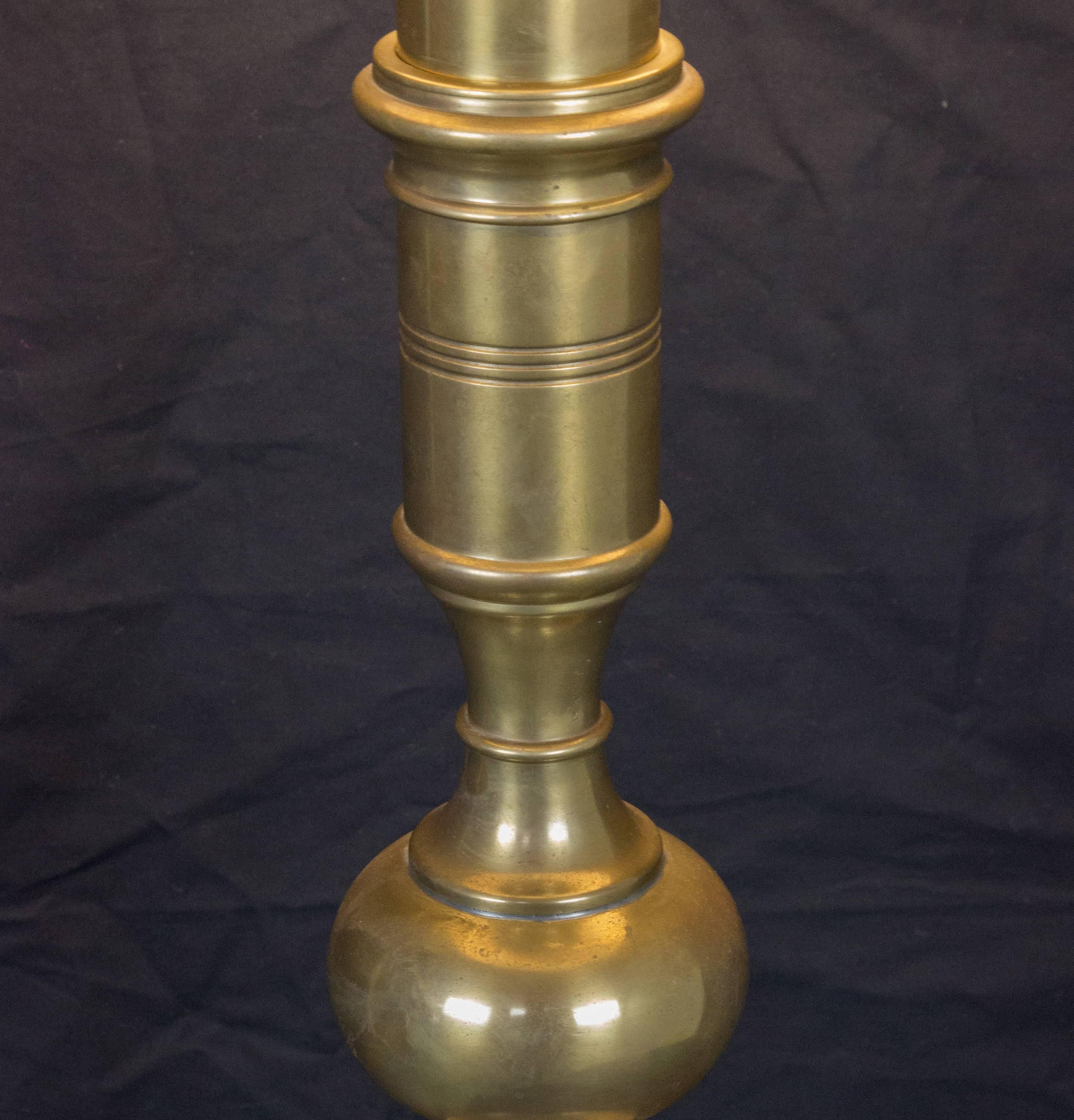 Pair of French 1940s Bronze Table Lamps 1