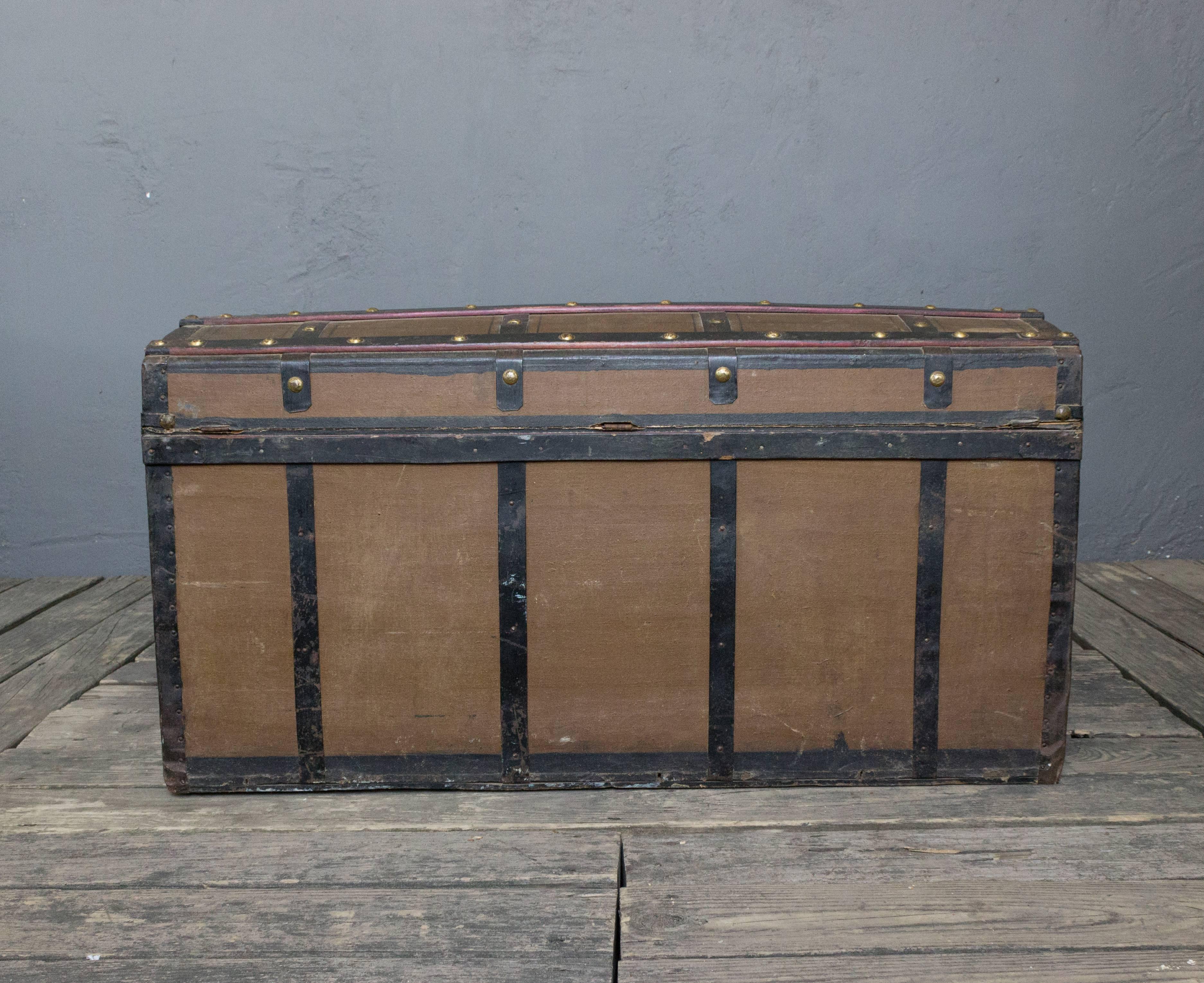 French Steamer Trunk 3
