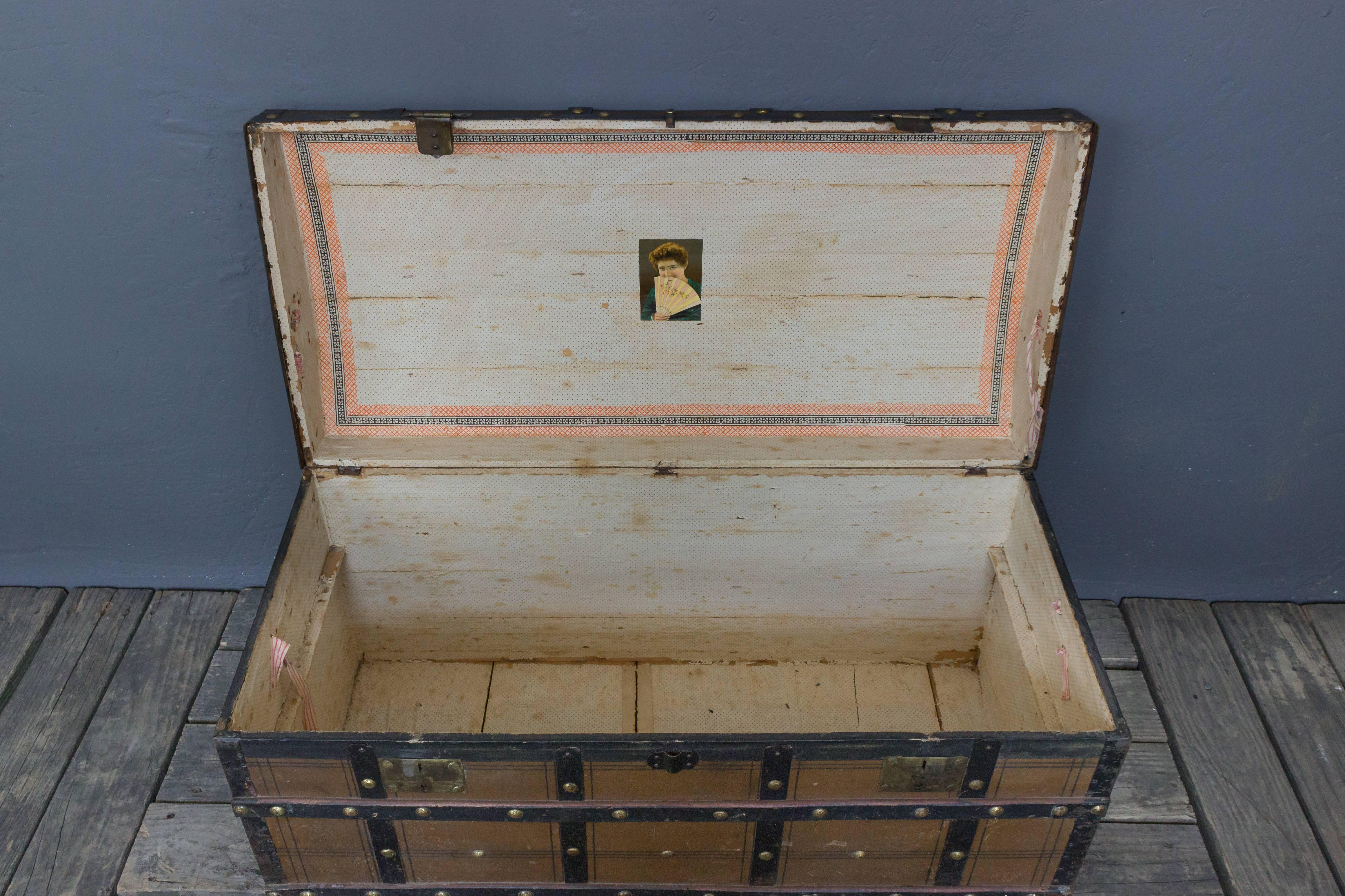 French Steamer Trunk 4