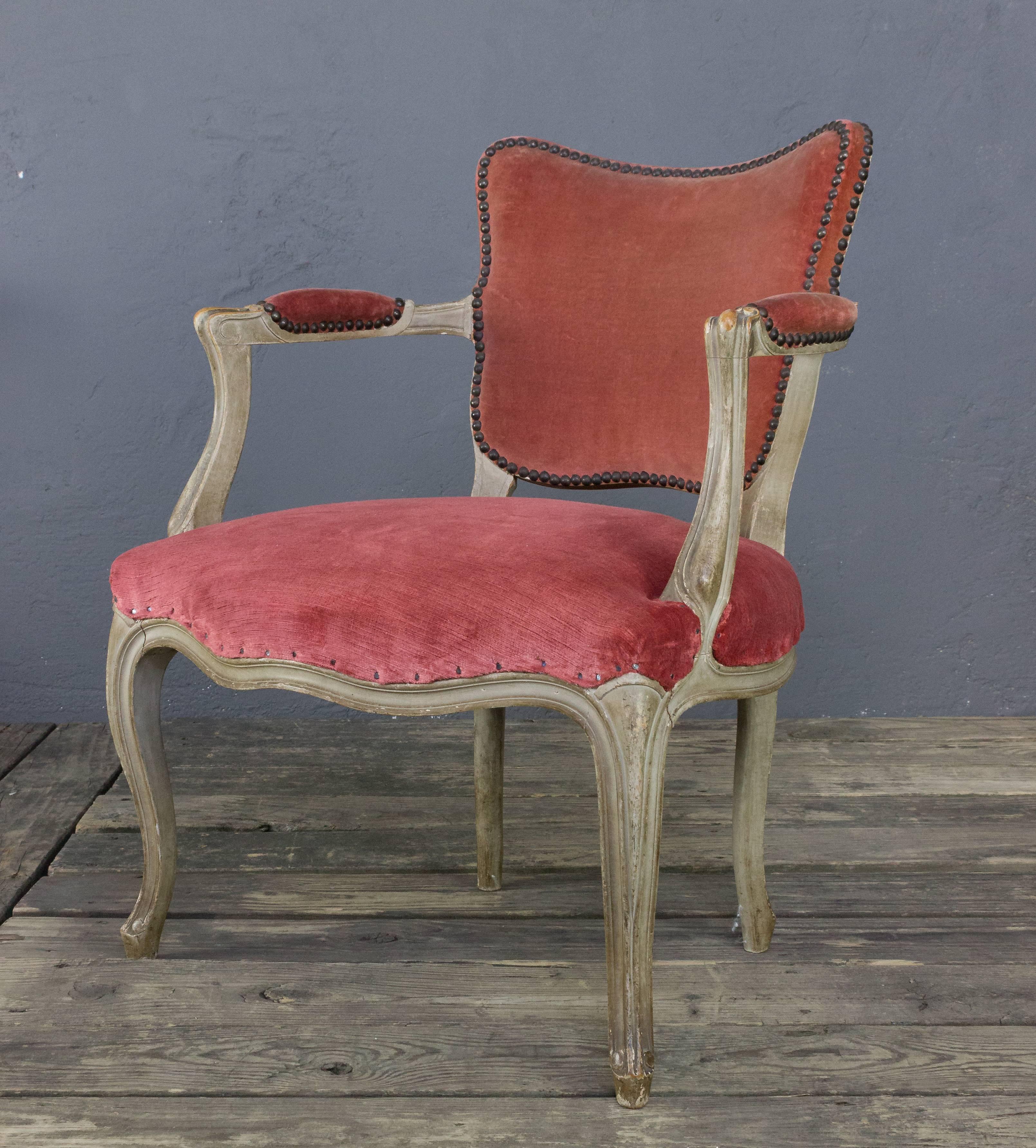 French Early 20th Century Louis XV Style Armchair