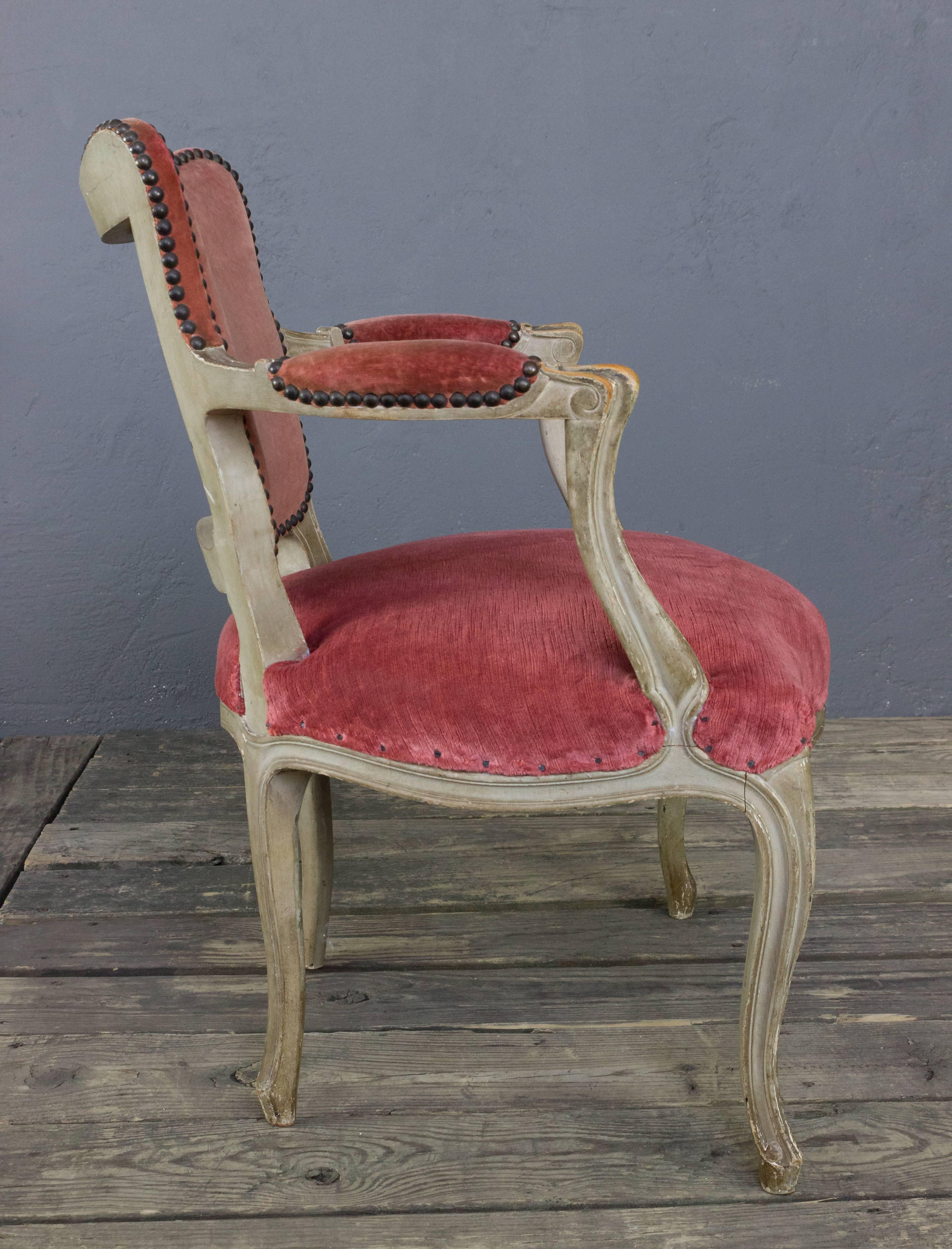 Early 20th Century Louis XV Style Armchair 1
