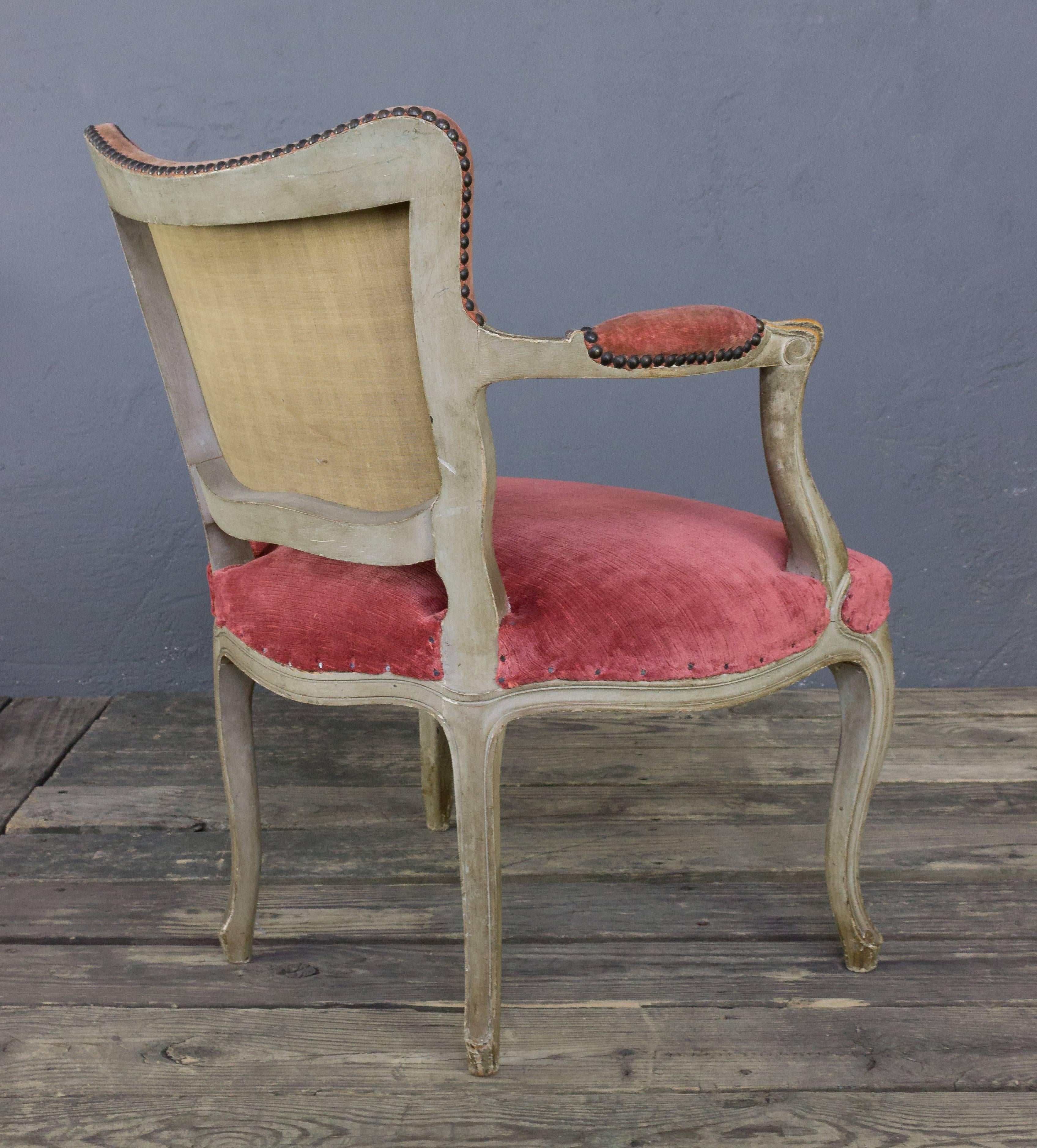 Early 20th Century Louis XV Style Armchair 2
