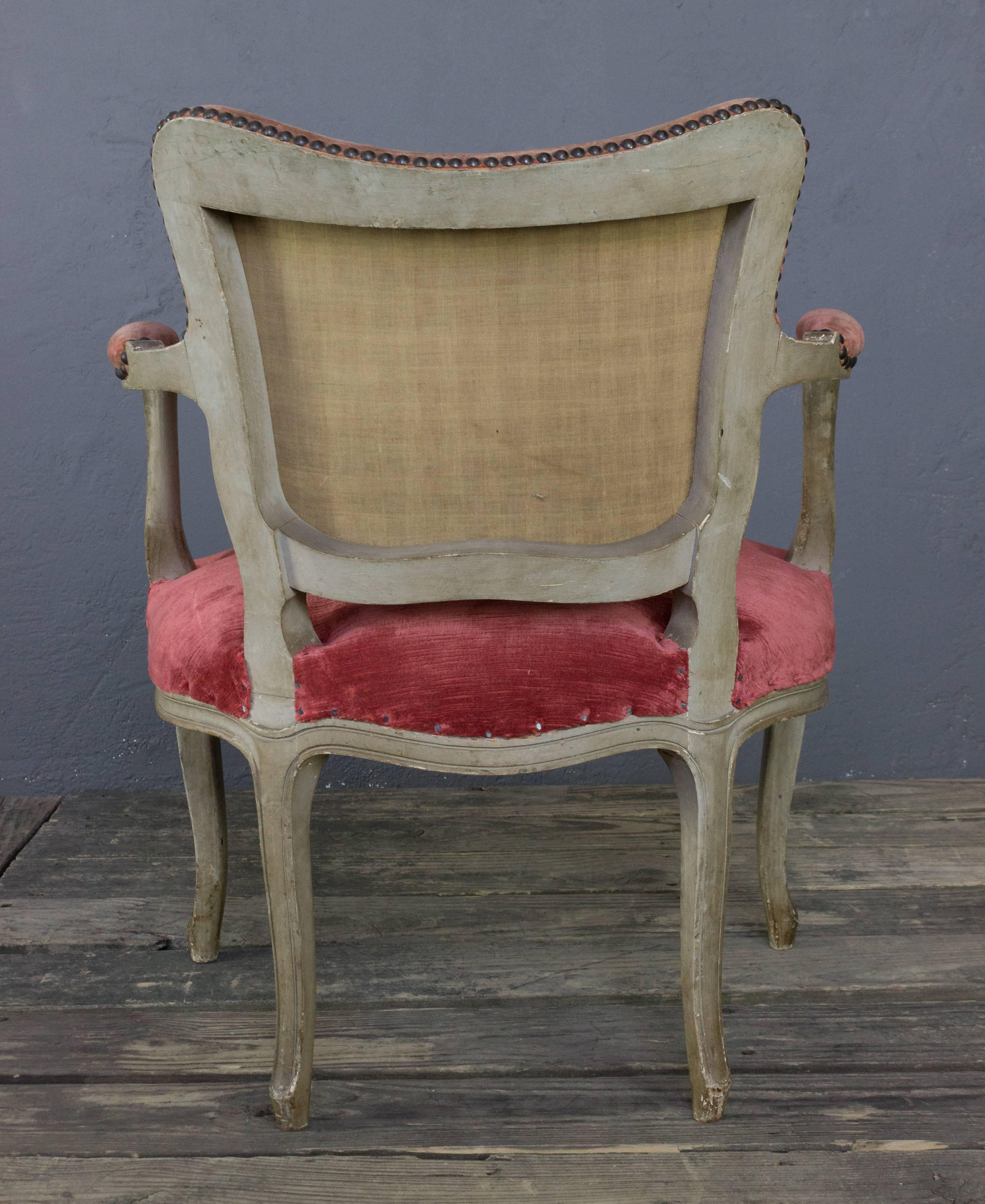 Early 20th Century Louis XV Style Armchair 3