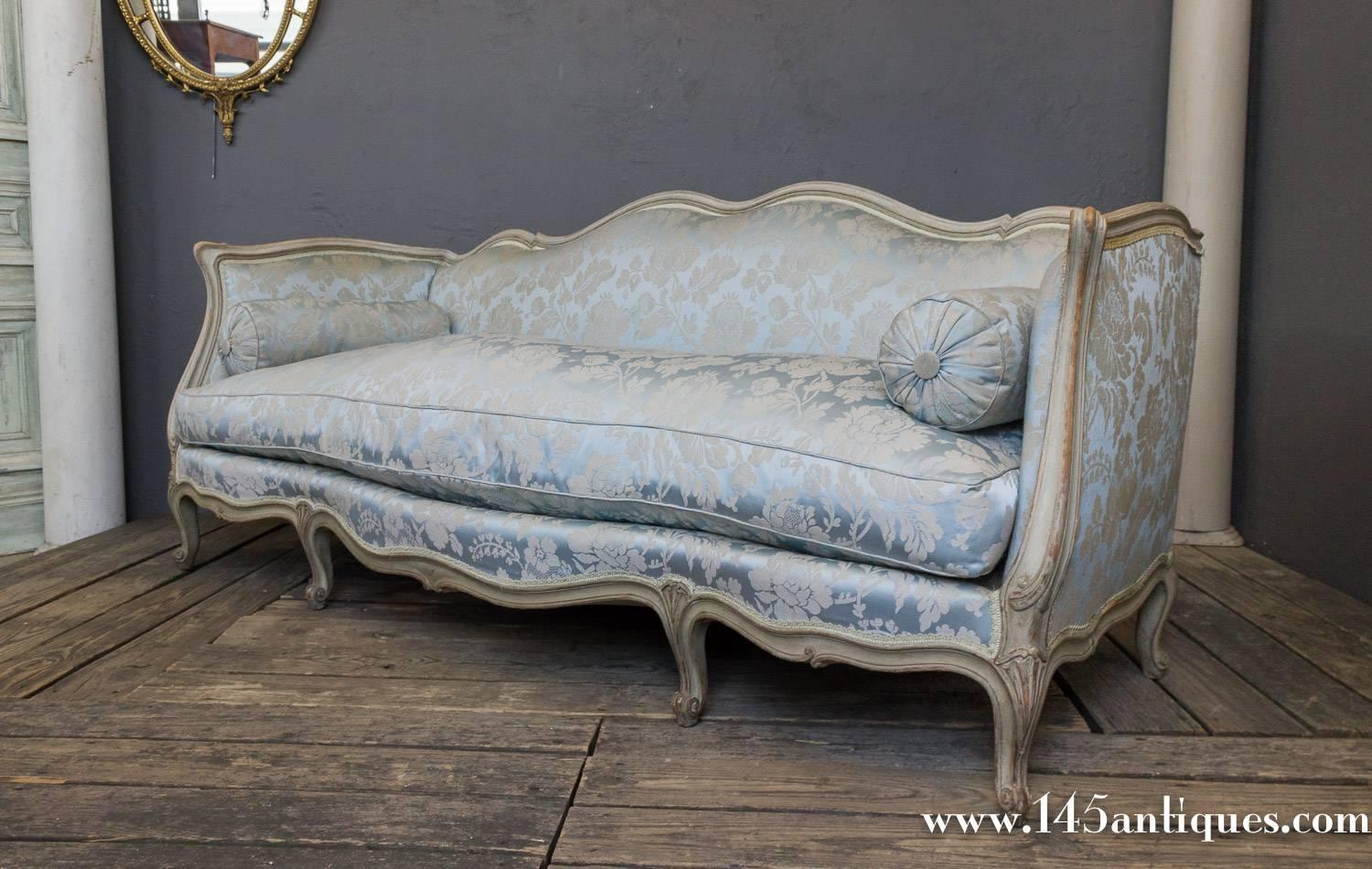 French Louis XV Style Sofa For Sale at 1stdibs
