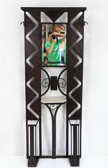 French Art Deco Iron Coat Rack or Hall Tree