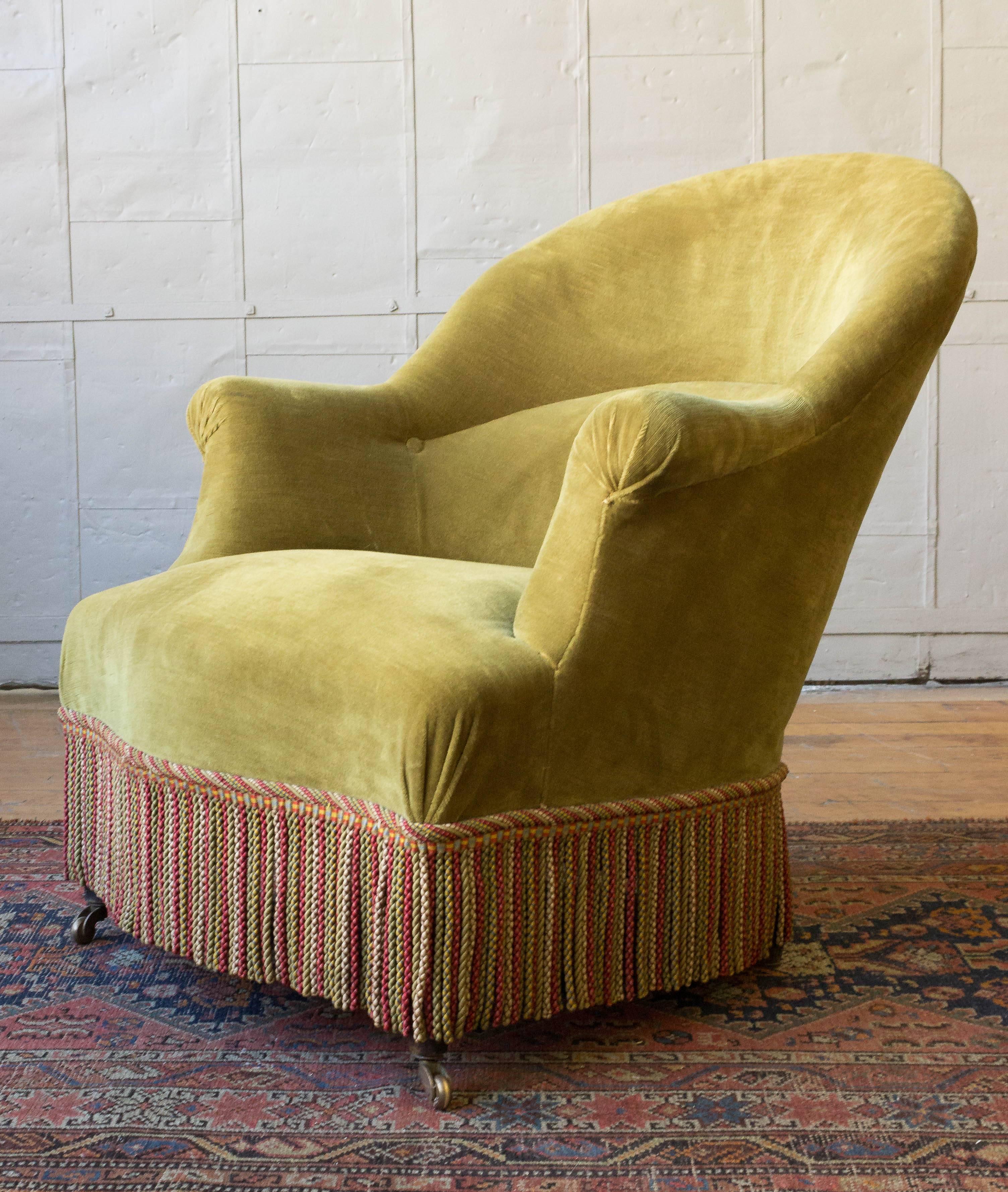 Napoleon III Pair of French 19th Century Armchairs