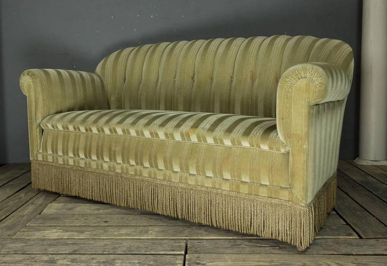 1930s Mohair Sofa at 1stdibs