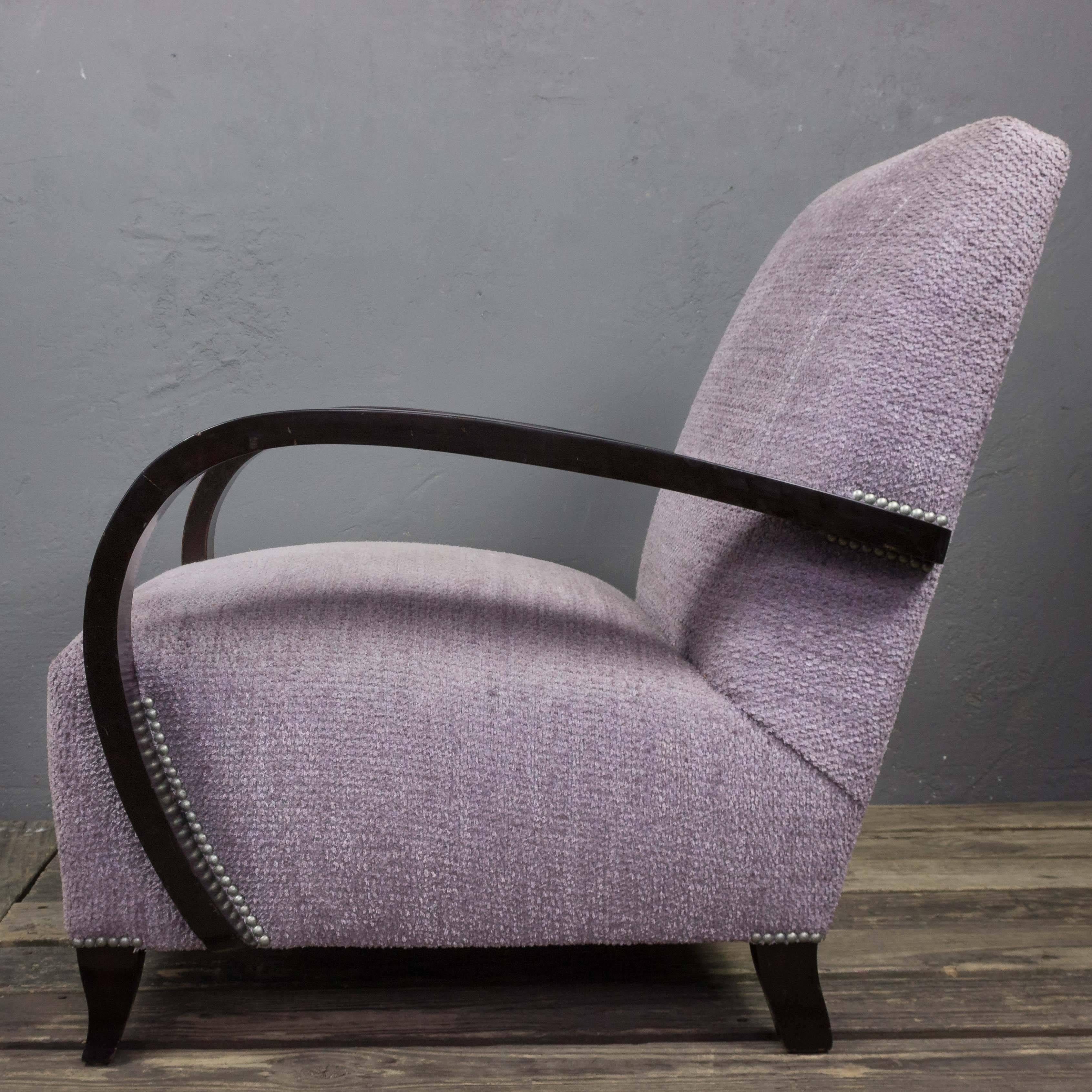 Art Deco Meg Club Chair For Sale
