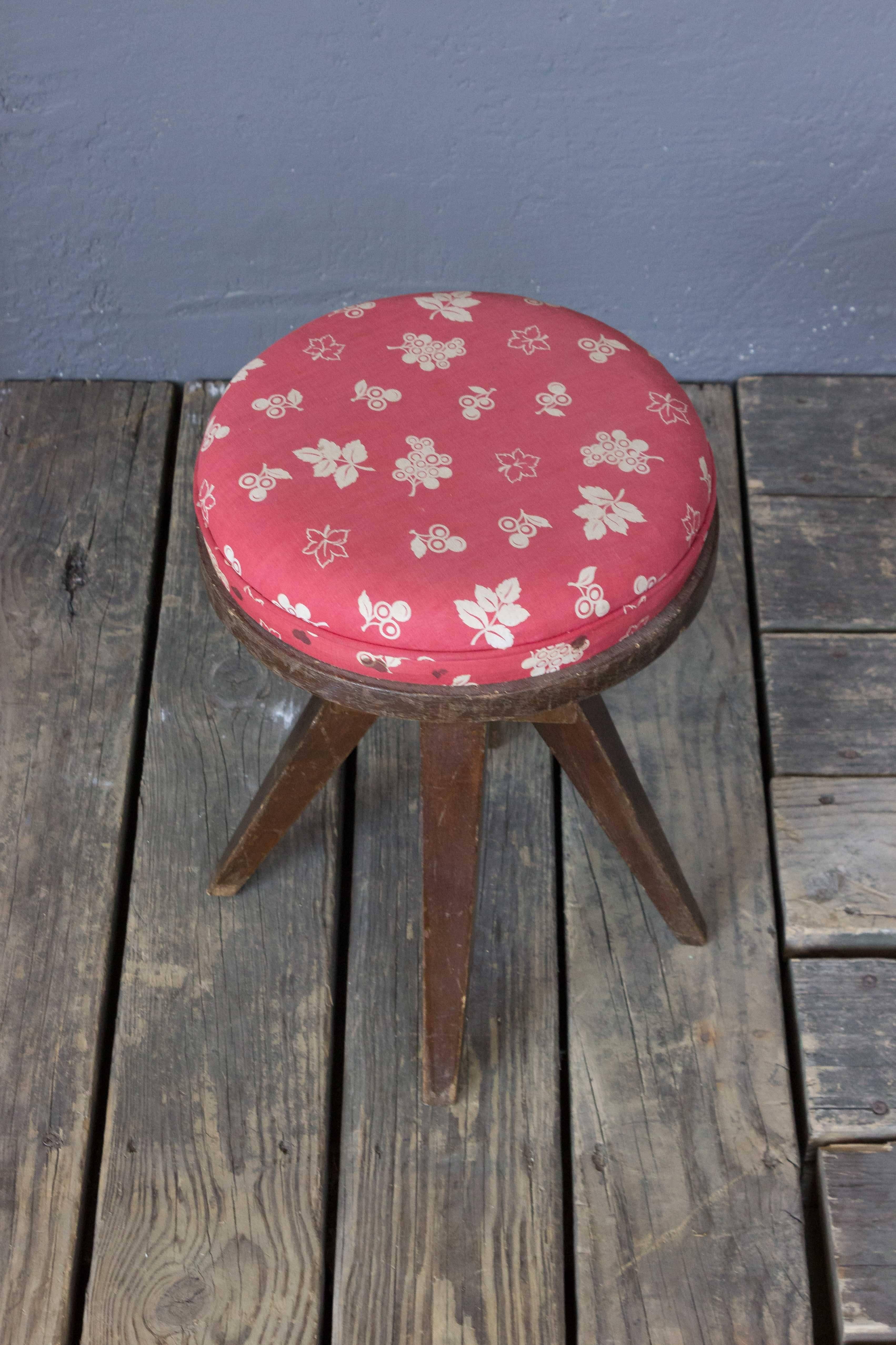 20th Century Set of Seven French Children Stools