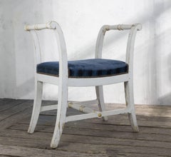 Small French Empire Style Bench