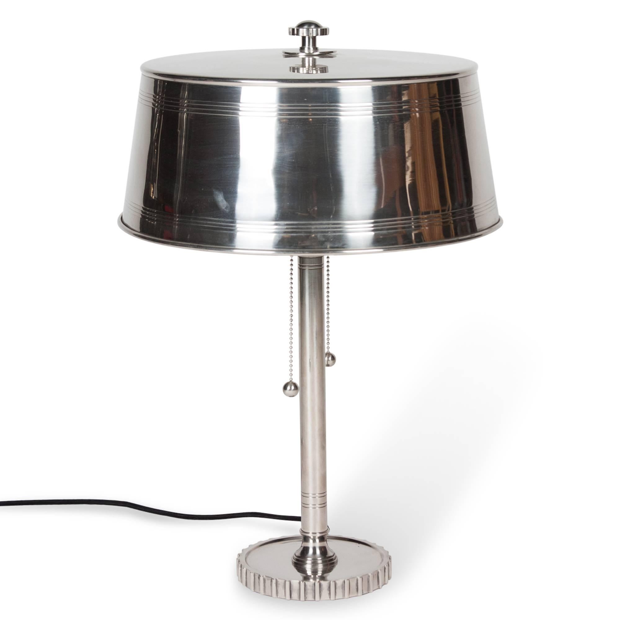 Rare Early American Art Deco Lamp by Walter Kantack In Excellent Condition For Sale In Hoboken, NJ