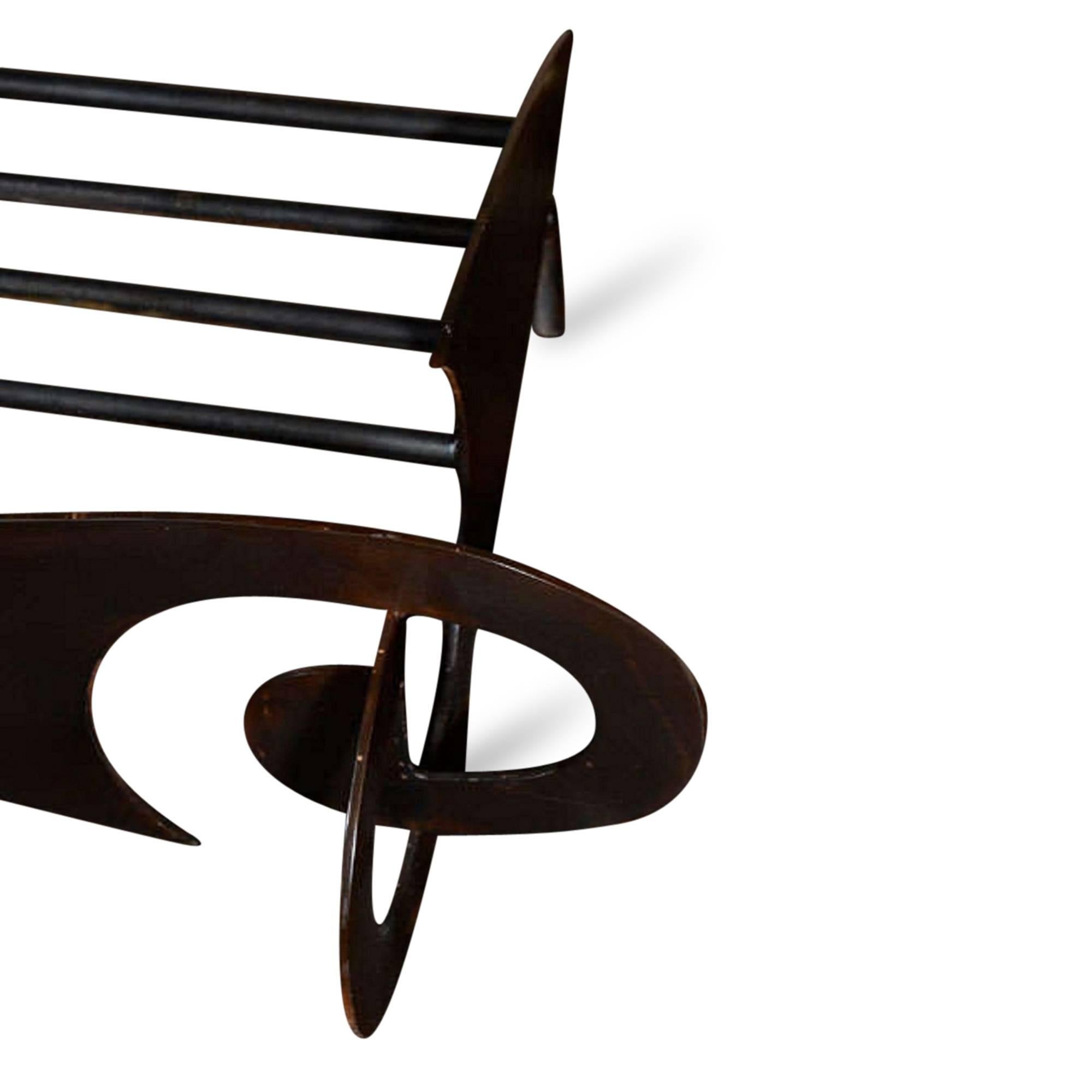 Elaborate Curved Steel French Fireplace Grate For Sale 1