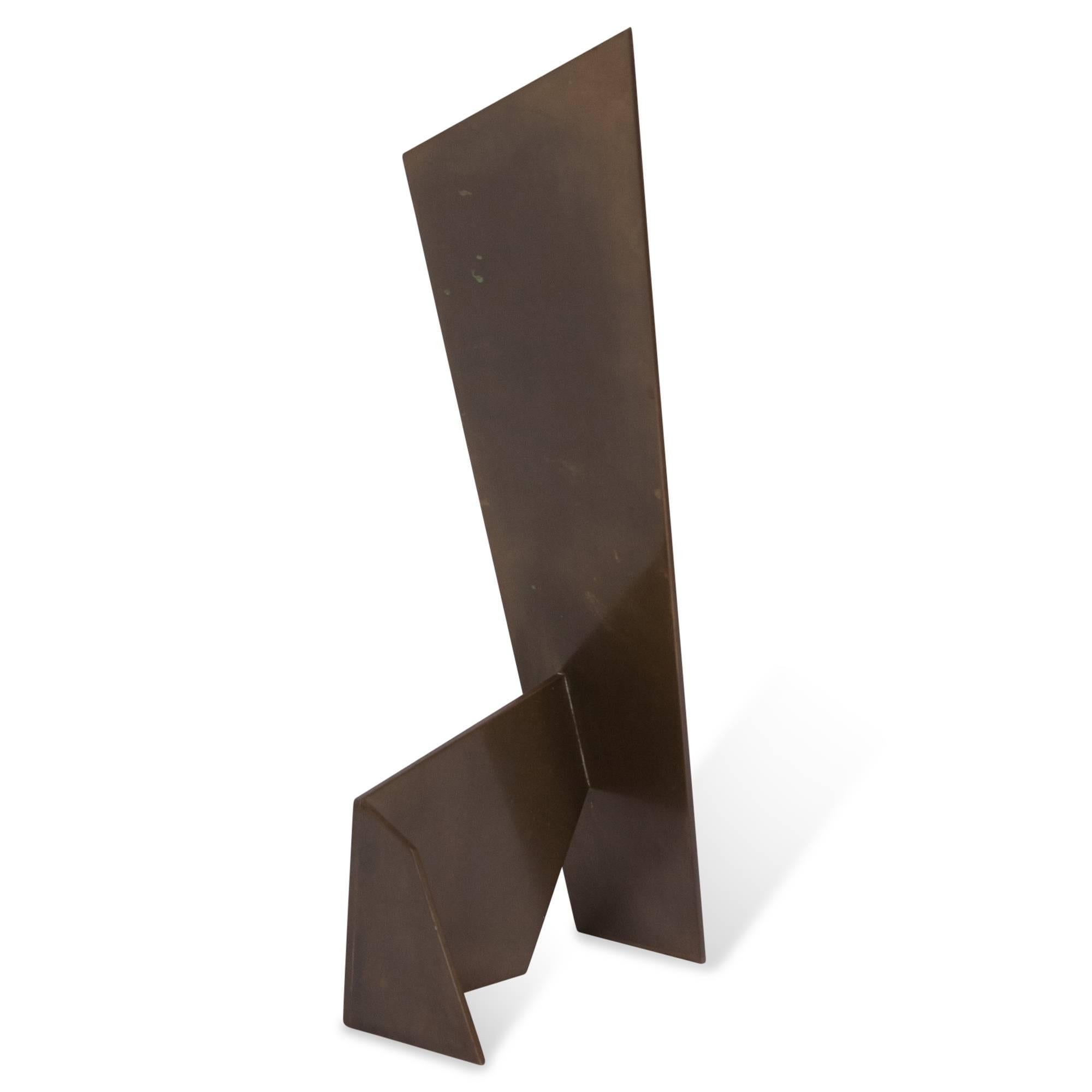 Mid-Century Modern Abstract Bronze Sculpture, English, 1950s For Sale