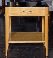 Pair of Sycamore End Tables by Batistin Spade, circa 1945