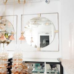 Open Frame Stainless Steel Mirror