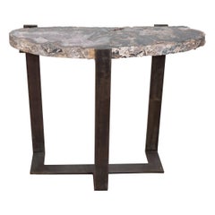 Rock Crystal Slab Table