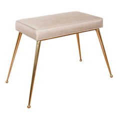 Rectangular Splayed Leg Bench