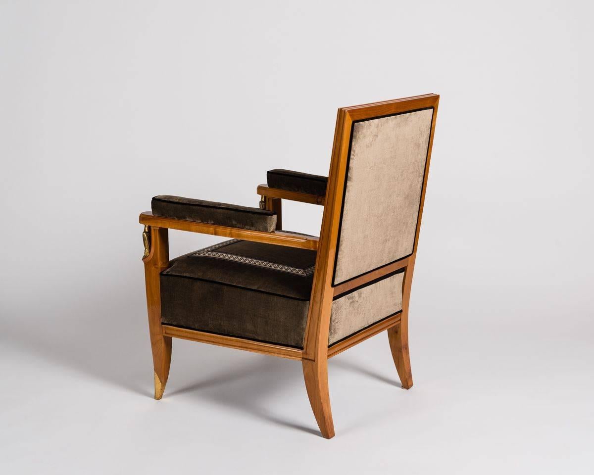 Jean Pascaud, Armchair, France, 1946 In Excellent Condition In New York, NY