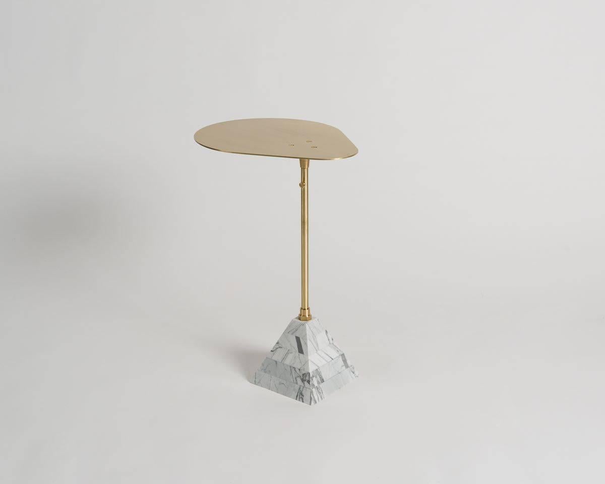 Ben Erickson, an artist living and working in Brooklyn, utilizes 20th century design's most celebrated material and aesthetic combinations in the creation of his own spectacularly unique sculptural furniture. The cocktail tables are constructed of