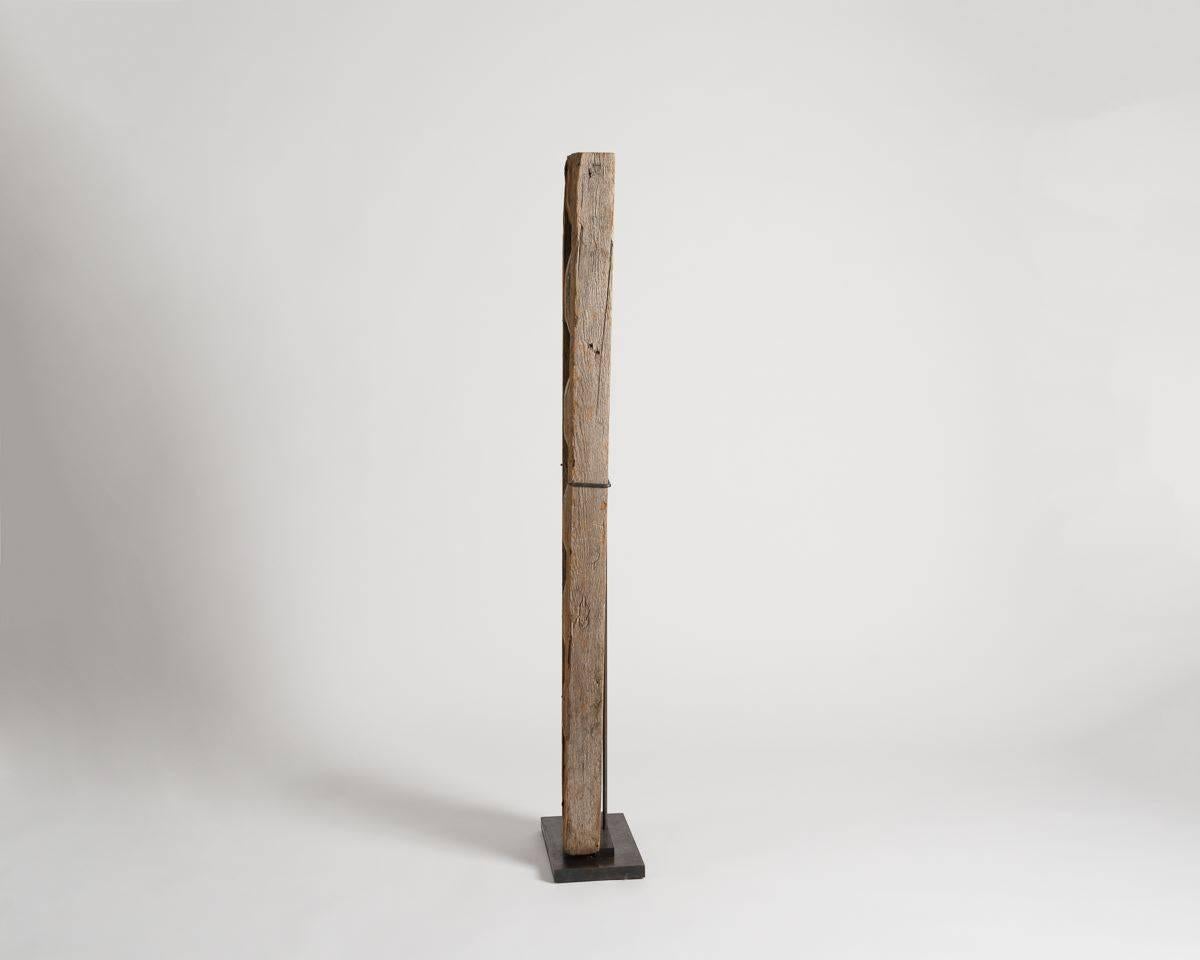 American Yongjin Han, a Piece of Wood, Sculpture, United States, 1976 For Sale