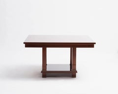 Jacques Adnet, Large Square Center Table, France, 1955