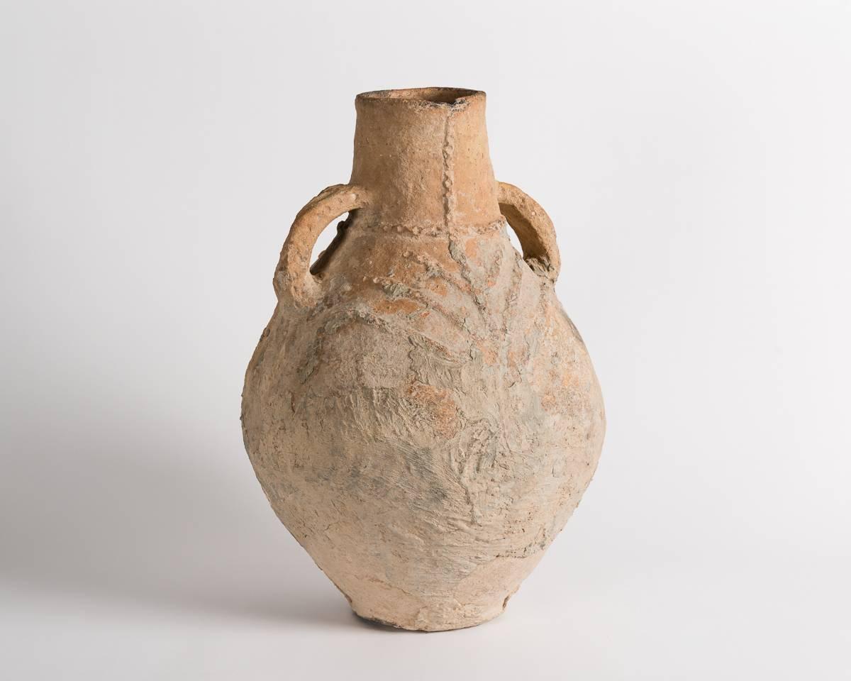 European Ancient Vessel with Dual Handles