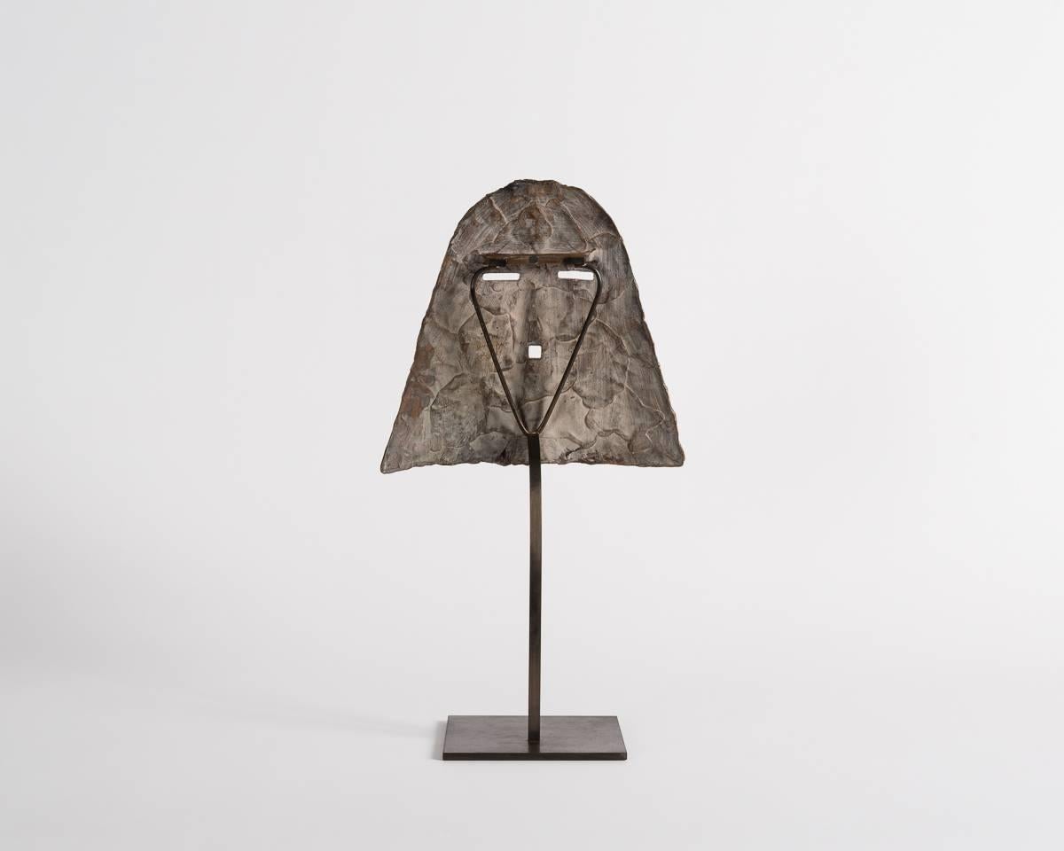 Robert Courtright, Bronze Mask, Sculpture, United States, C. 1970 In Excellent Condition In New York, NY