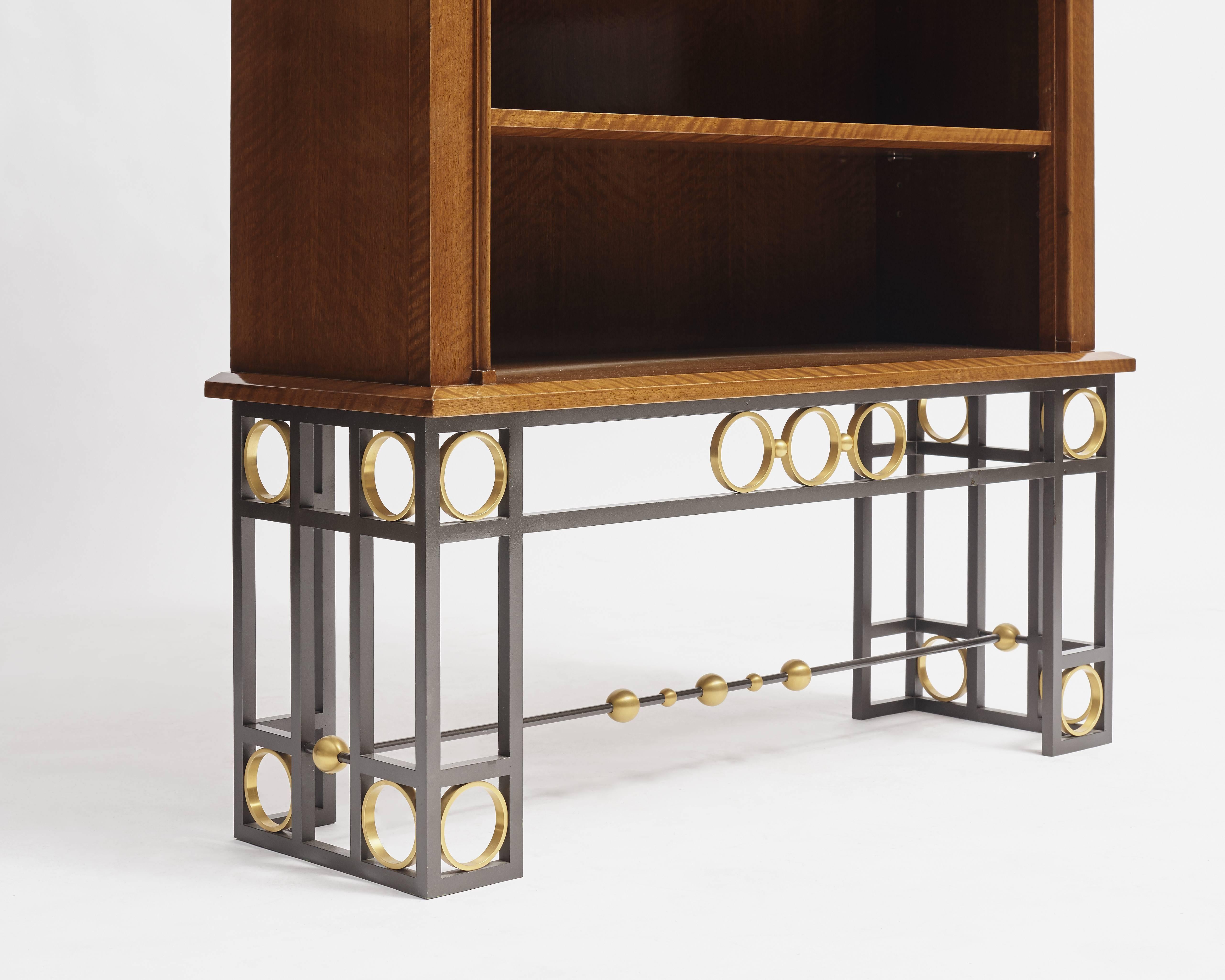 French Maison Leleu, a Pair of Bookcases, France, 1963