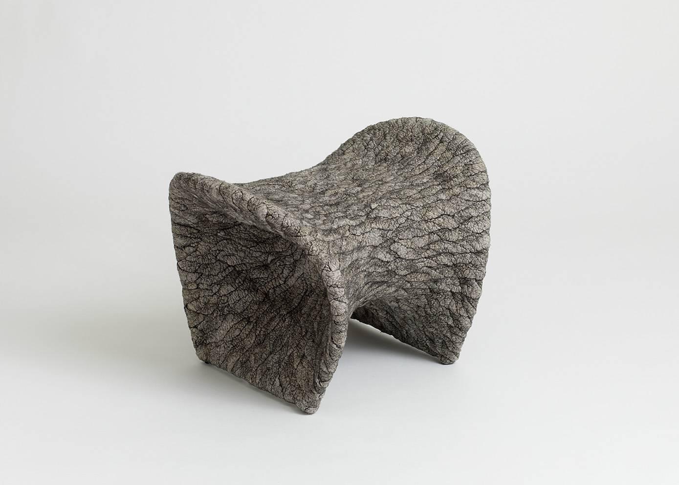 Israeli Ayala Serfaty, Rapa Series: Daura & Justo, Armchair & Ottoman, israel, 2013 For Sale