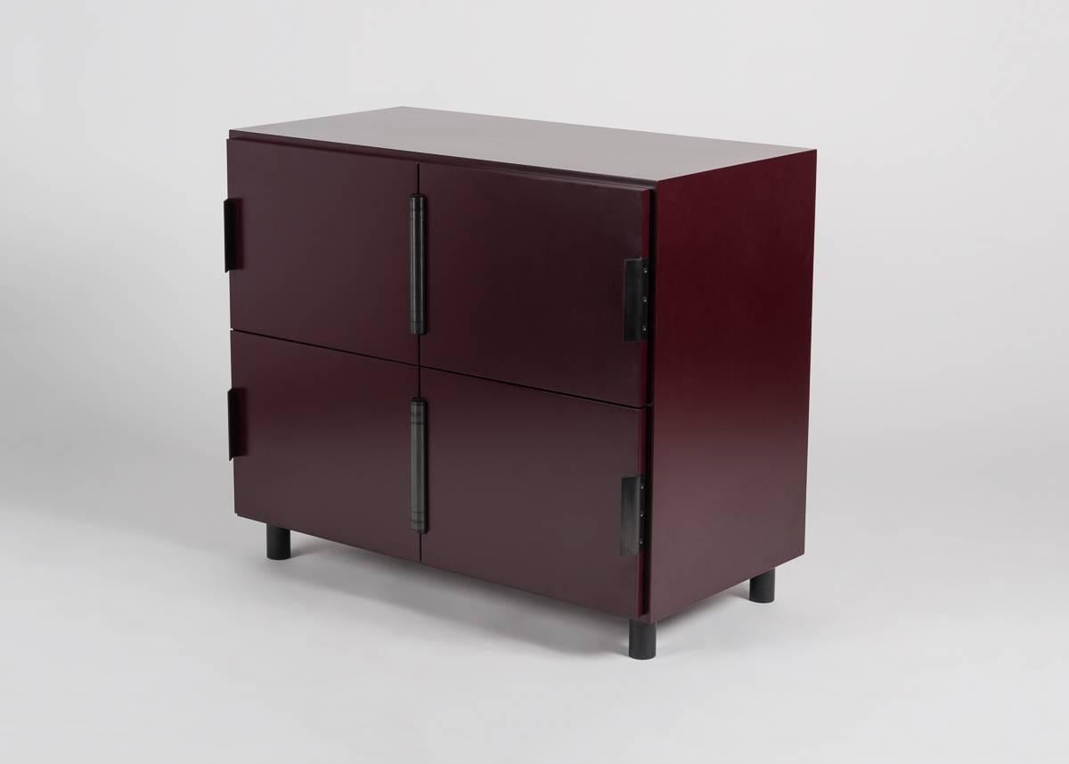 American Mat Driscoll, Nocturne, Contemporary Four-Door Cabinet, United States, 2016