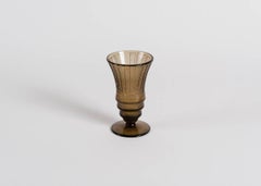 Daum, Art Deco Incised Glass Vase, France, C. 1930