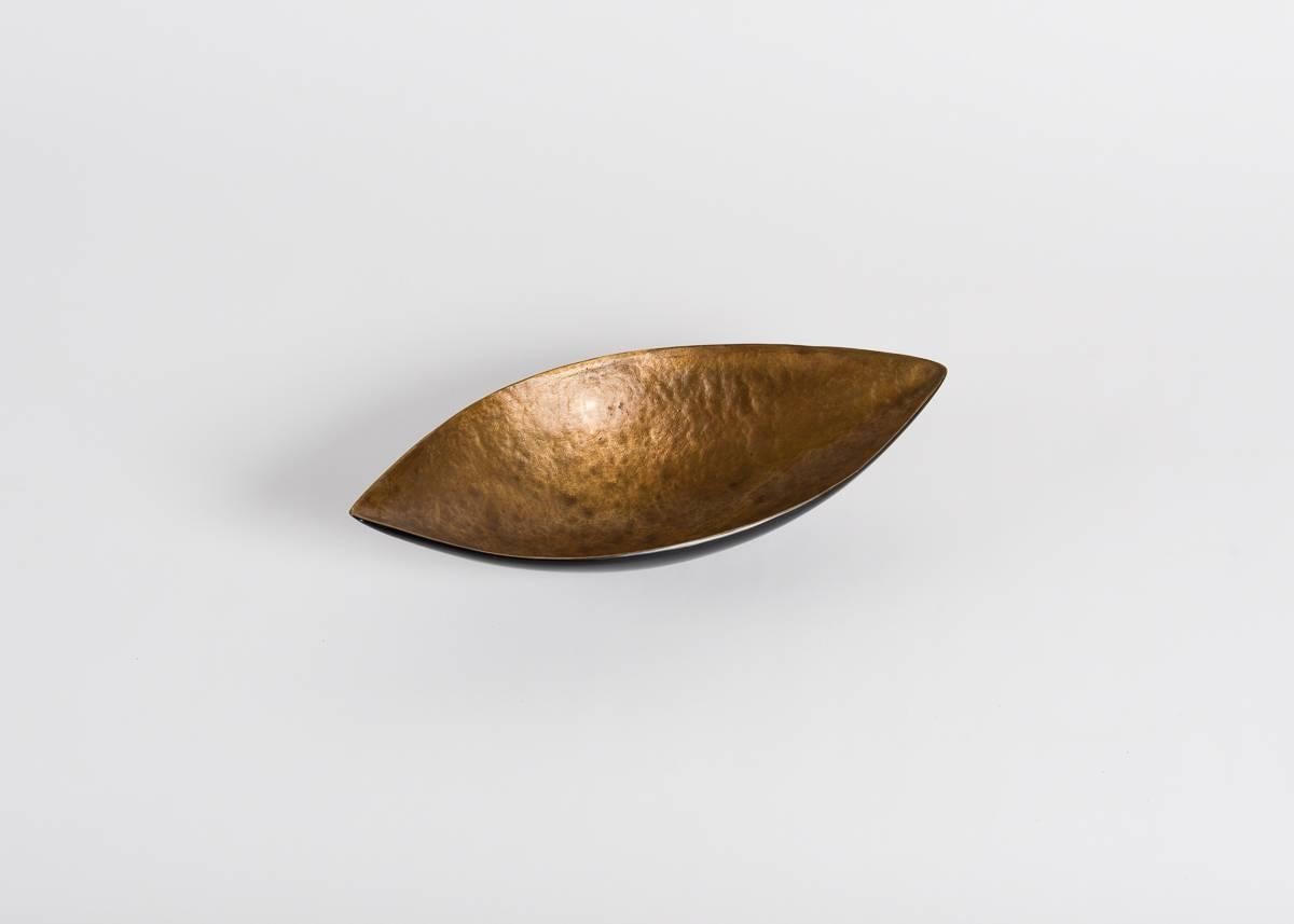 Hervé Van der Straeten, Oval Bronze Coupe, France, 2009 In Excellent Condition For Sale In New York, NY