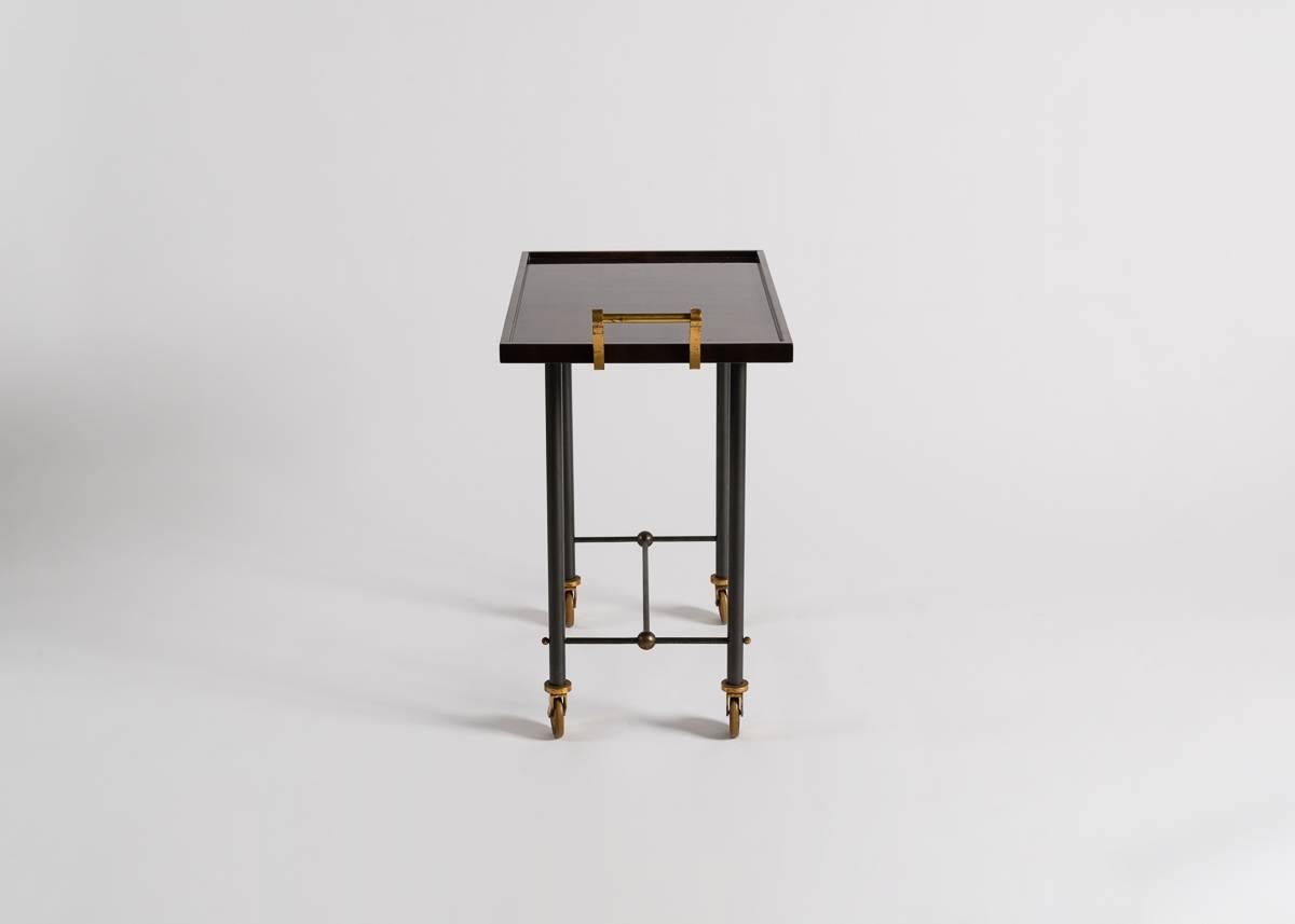 Maison Leleu, Rolling Bar Cart, France, C. 1960 1