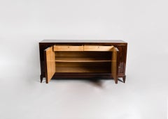 Jean Pascaud, Fine Art Deco Cabinet, France, C. 1940